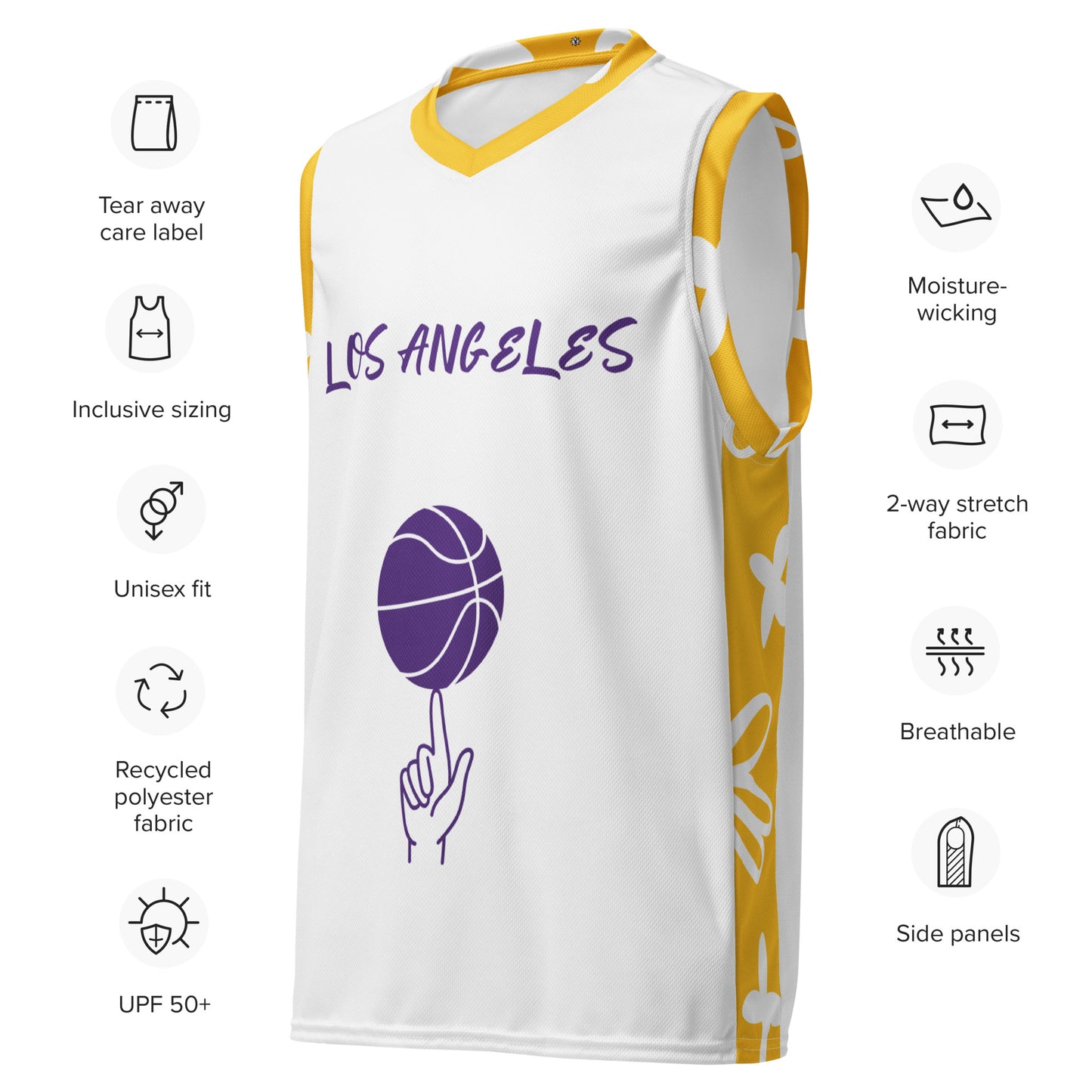 supa Recycled unisex basketball jersey