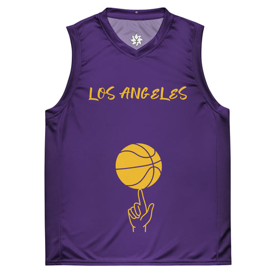 SUPA PA  Recycled unisex basketball jersey