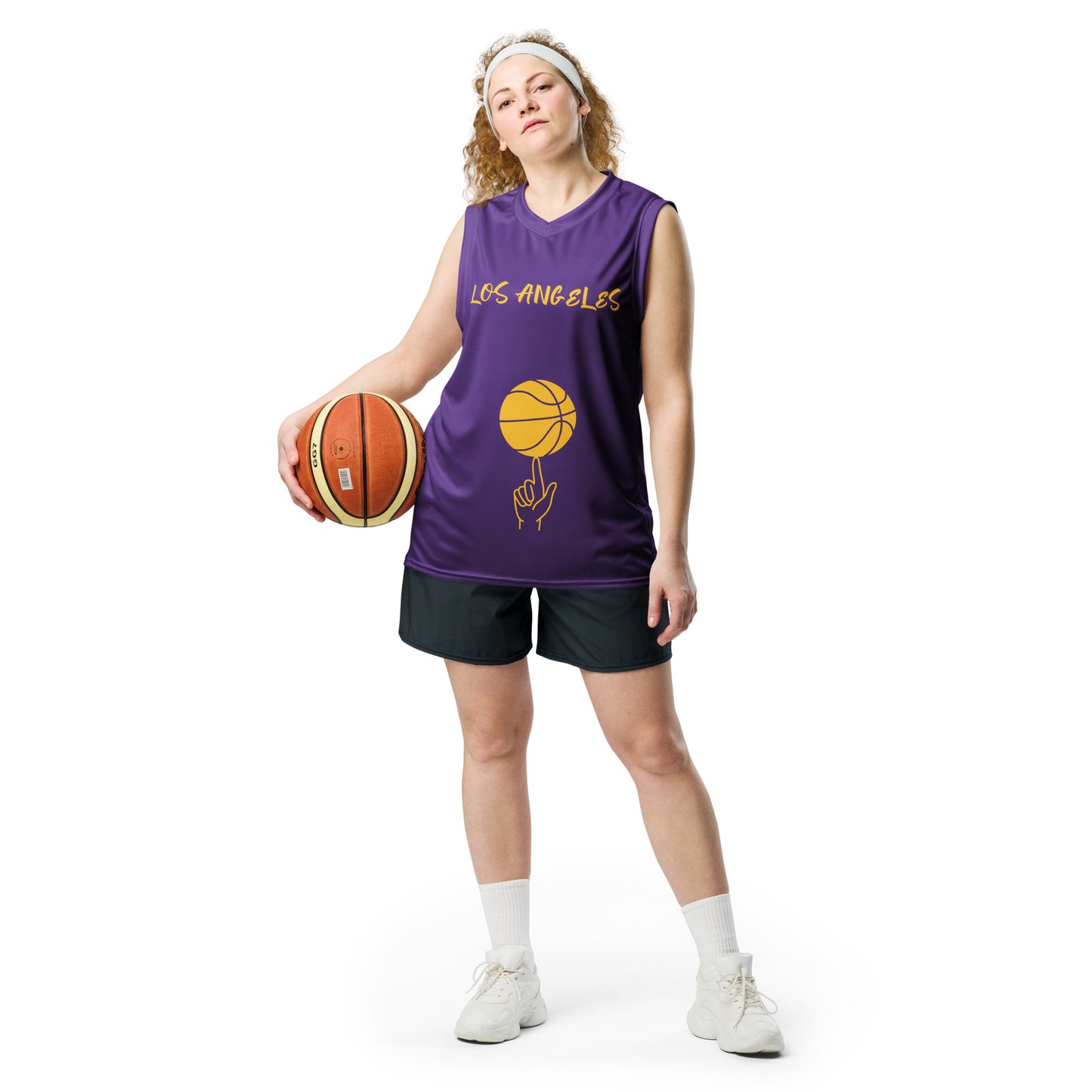 SUPA PA  Recycled unisex basketball jersey