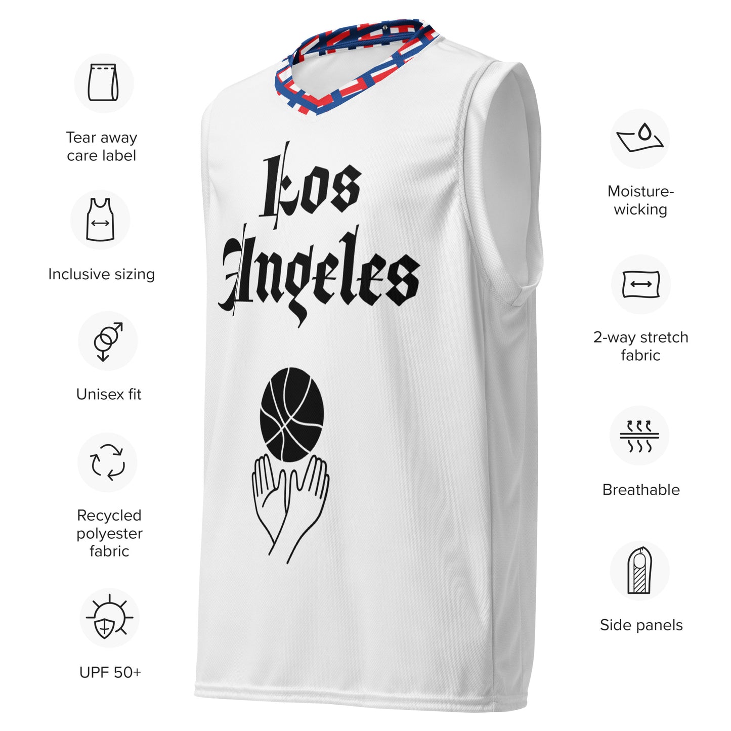supa Recycled unisex basketball jersey