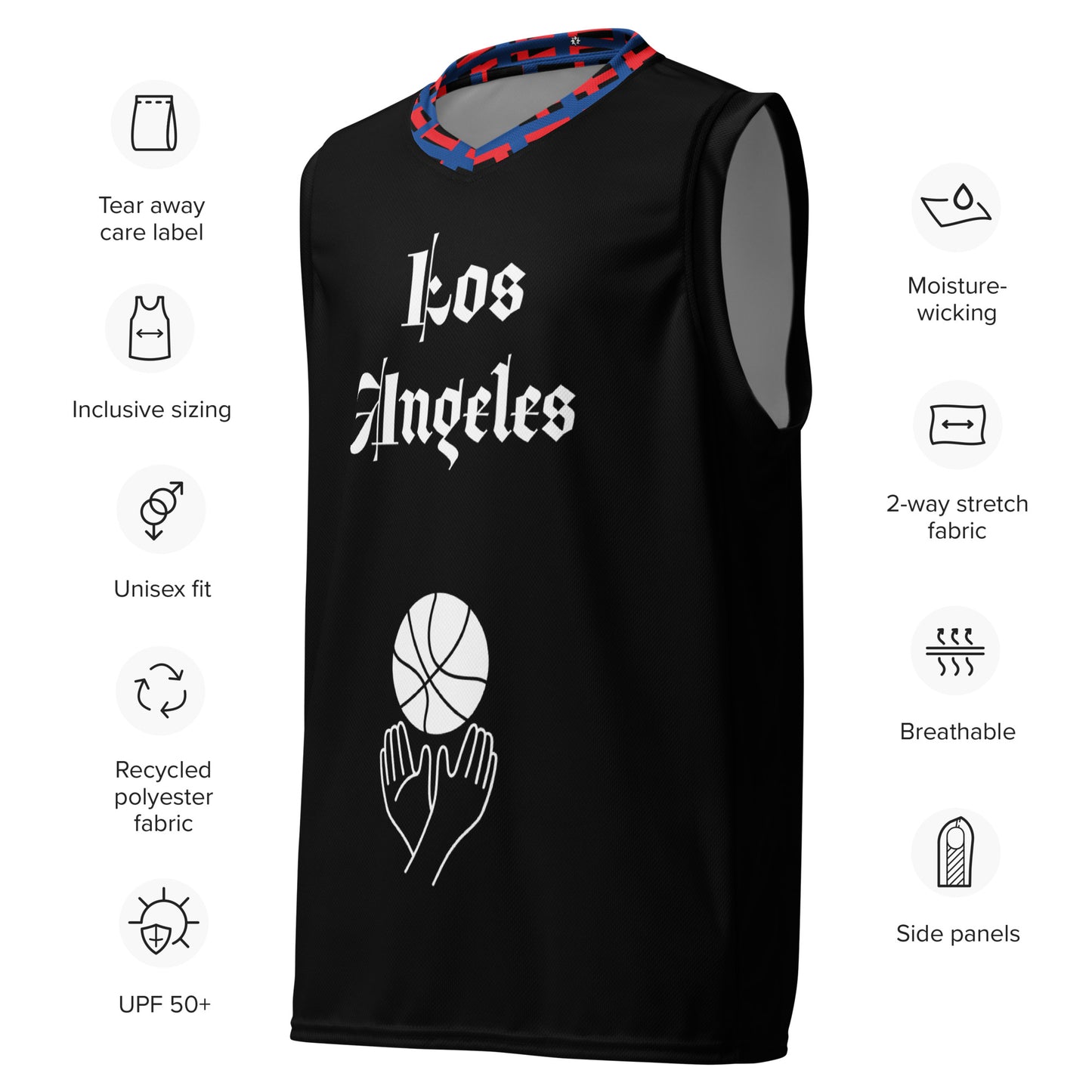 supa Recycled unisex basketball jersey