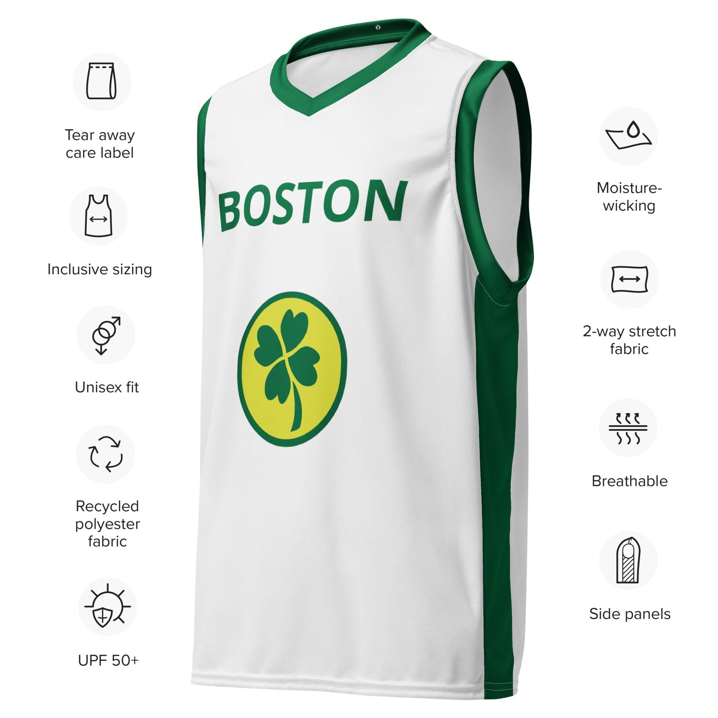SUPA Recycled unisex basketball jersey