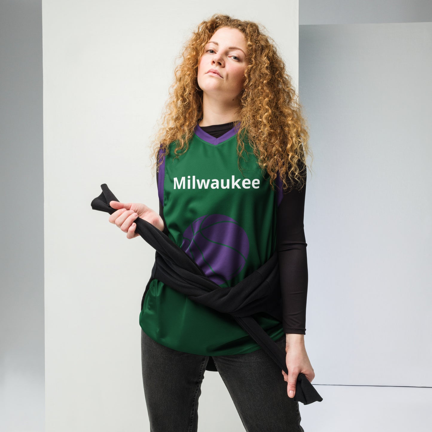 SUPA Recycled unisex basketball jersey