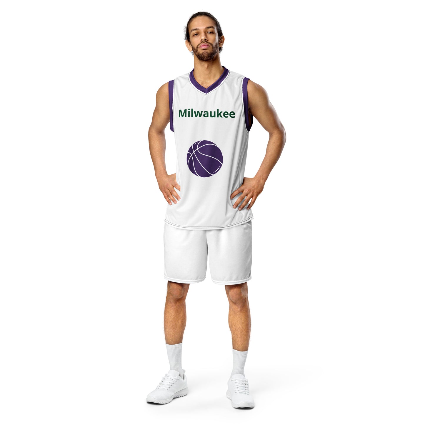 SUPA Recycled unisex basketball jersey