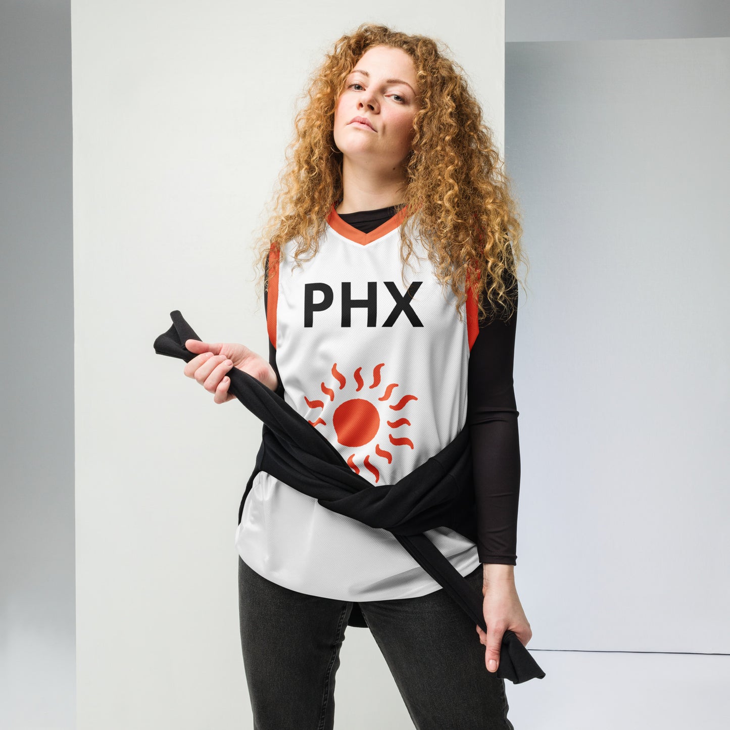 SUPA Recycled unisex basketball jersey
