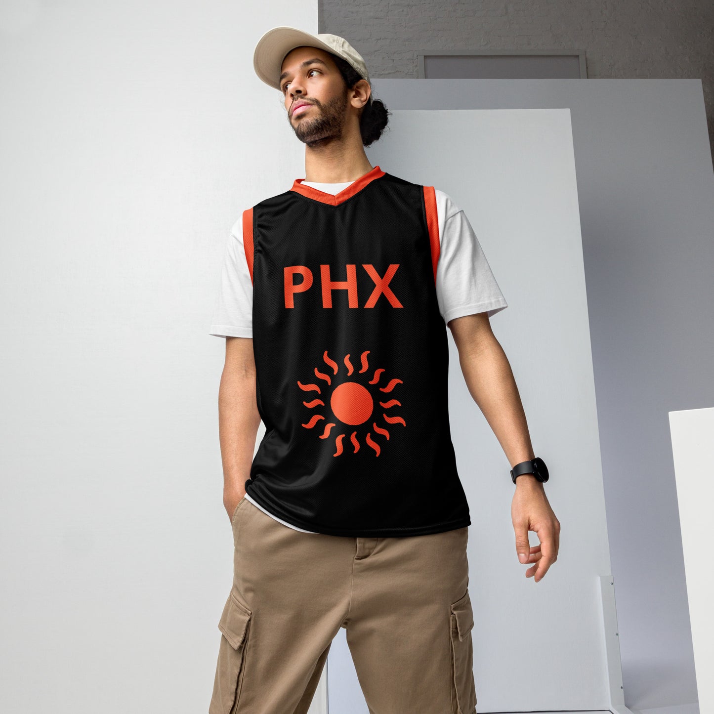 SUPA Recycled unisex basketball jersey