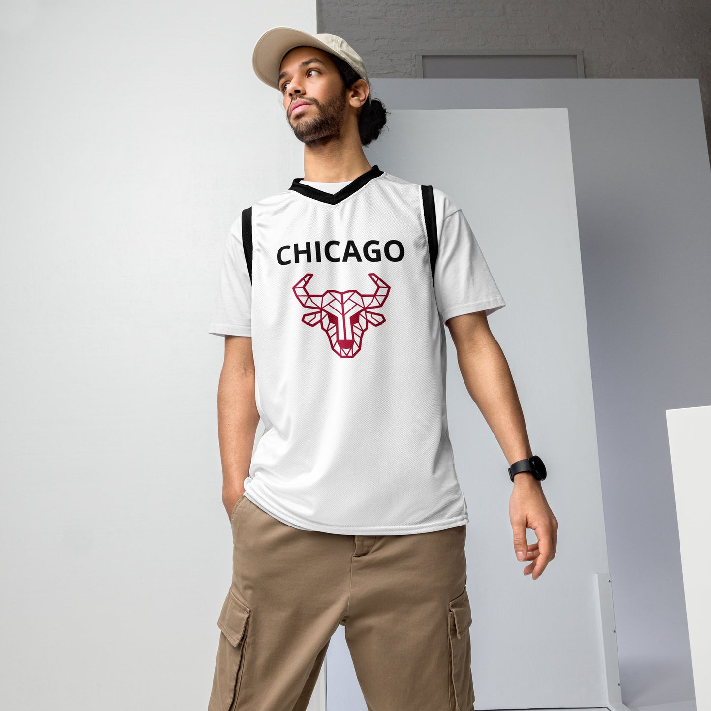 SUPA Recycled unisex basketball jersey