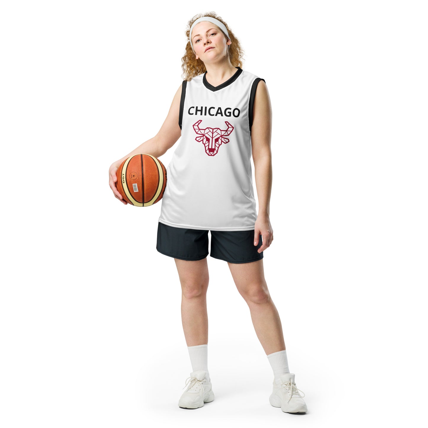 SUPA Recycled unisex basketball jersey