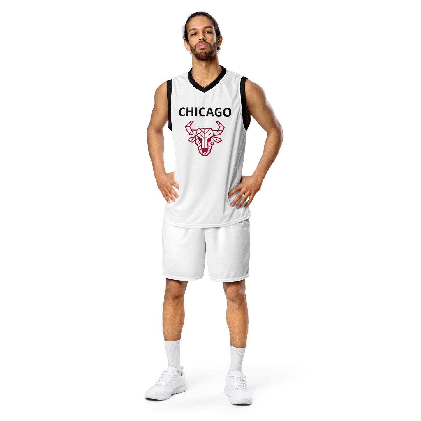 SUPA Recycled unisex basketball jersey