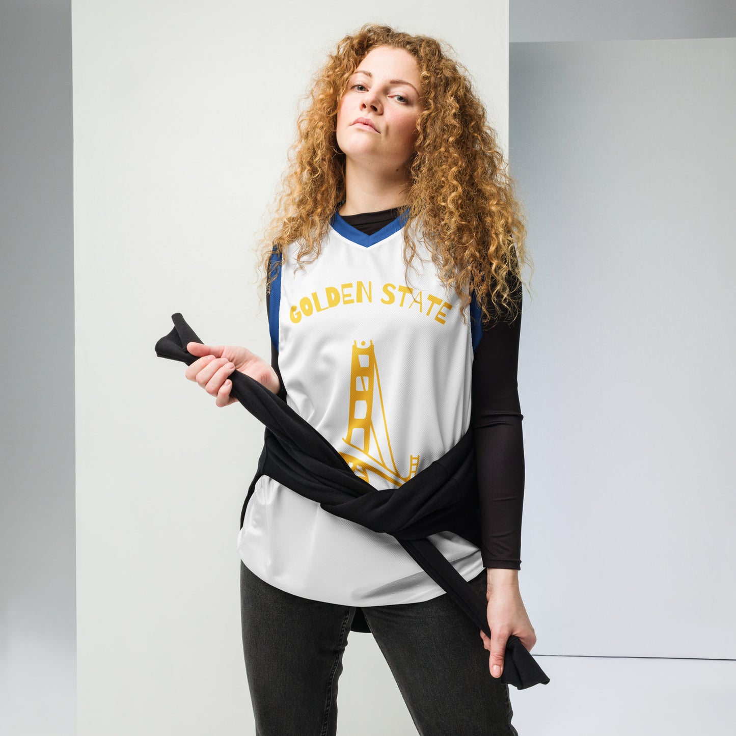 SUPA Recycled unisex basketball jersey