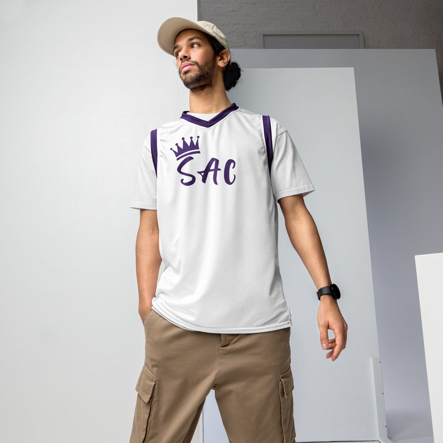 SUPA Recycled unisex basketball jersey