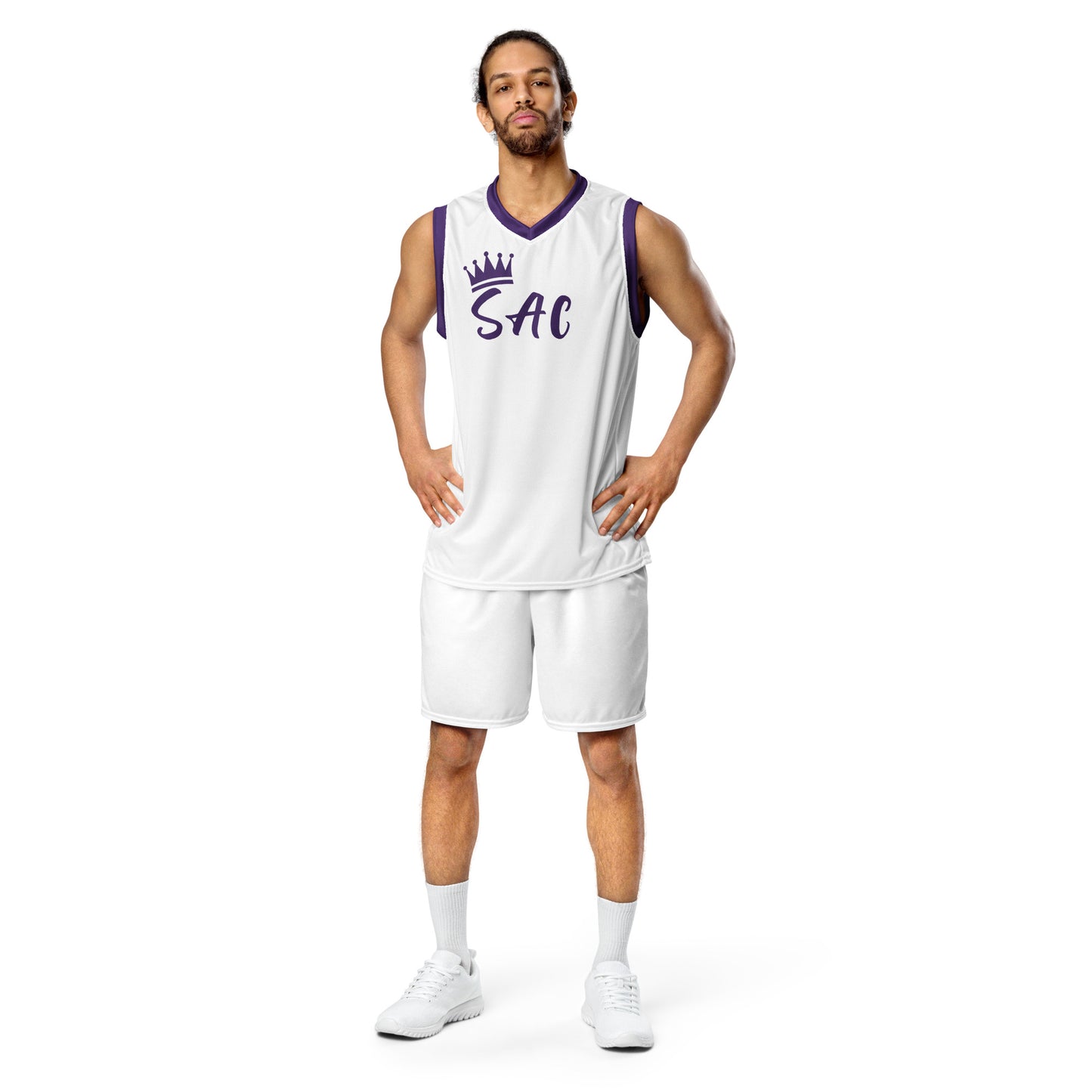 SUPA Recycled unisex basketball jersey