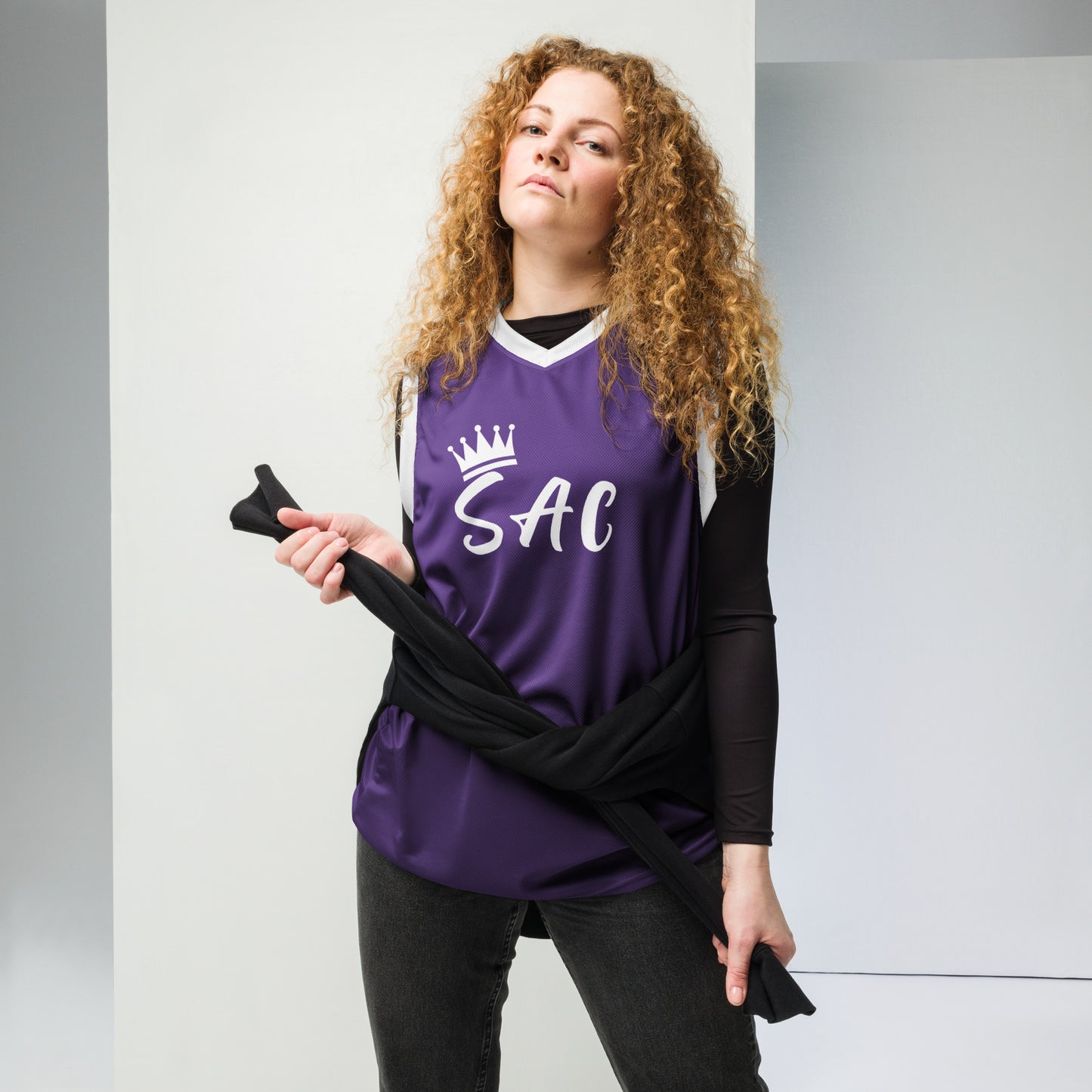 SUPA Recycled unisex basketball jersey