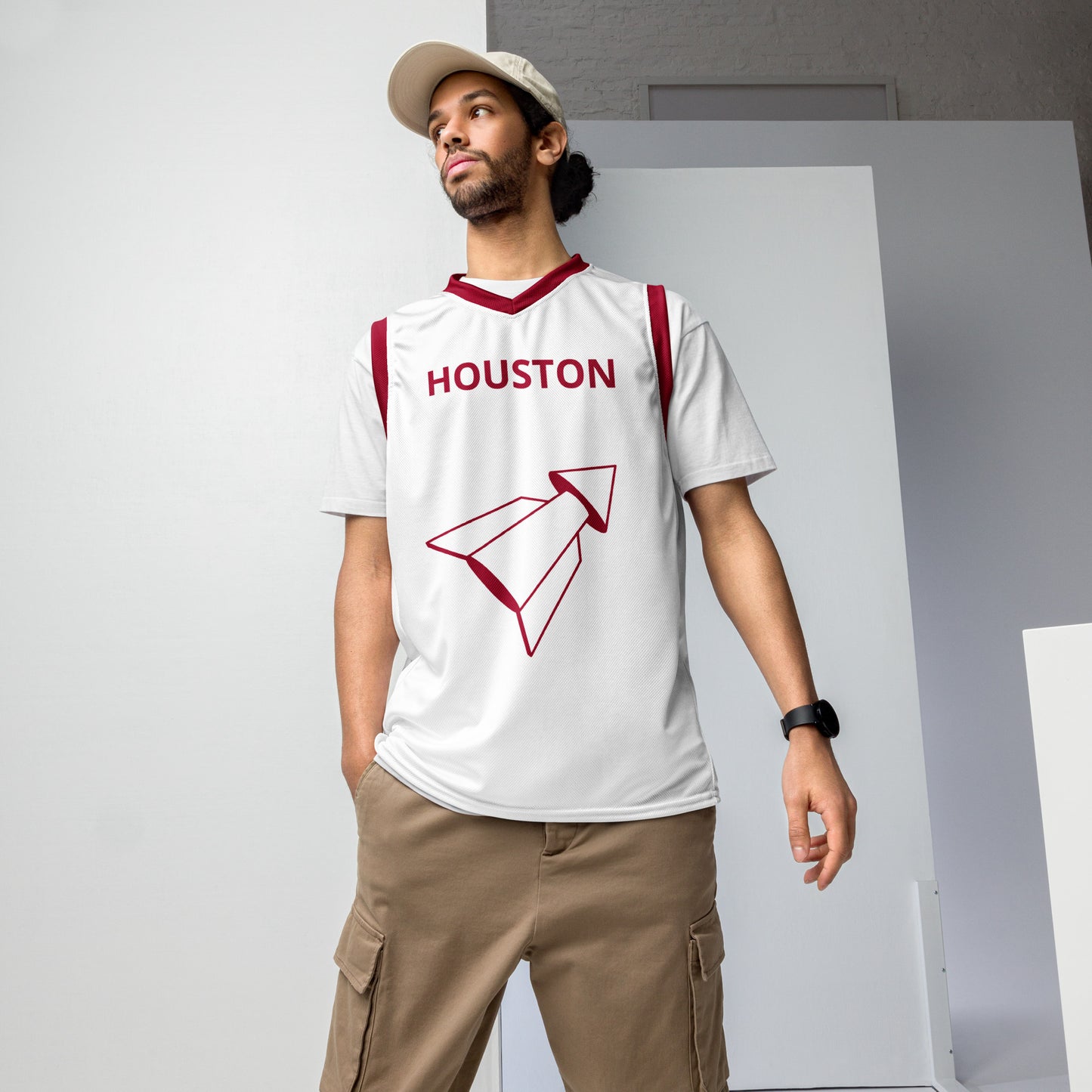 SUPA Recycled unisex basketball jersey