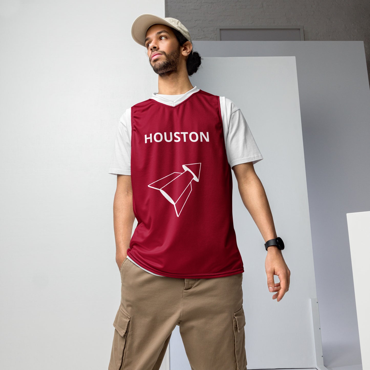 SUPA Recycled unisex basketball jersey