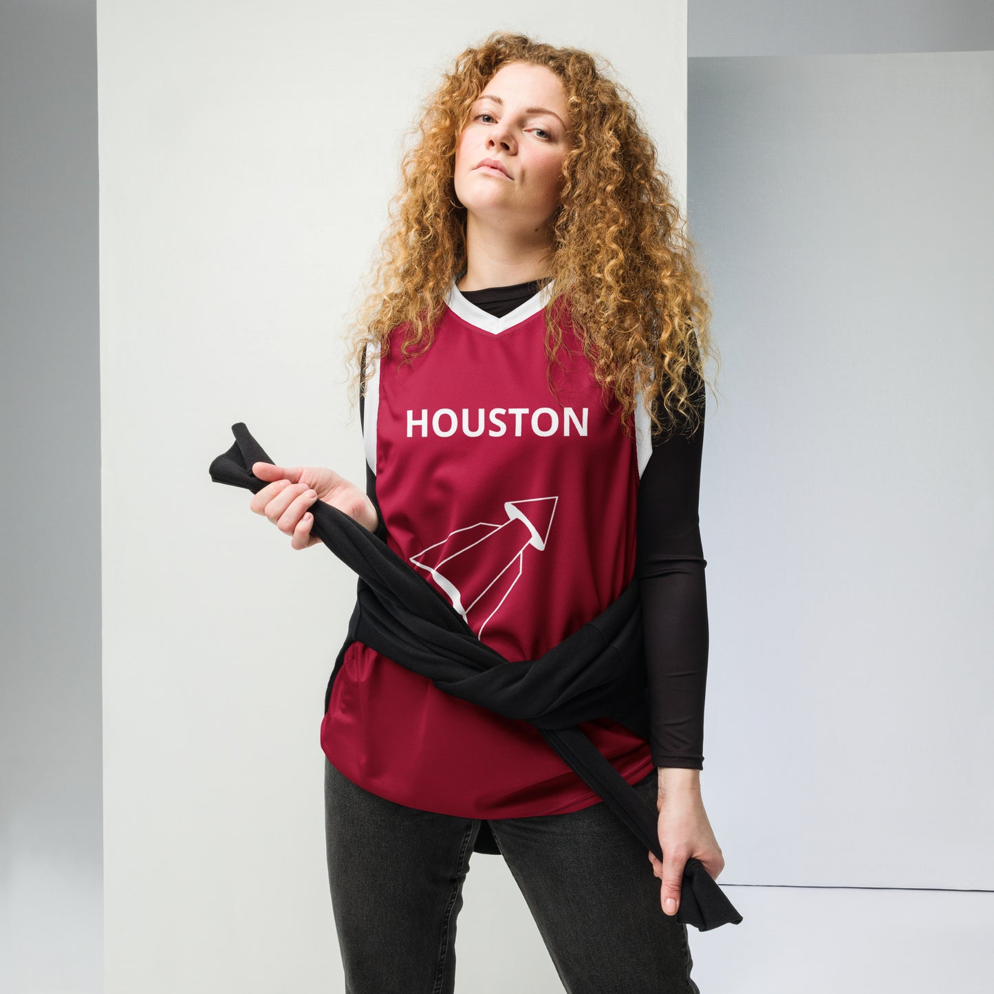 SUPA Recycled unisex basketball jersey