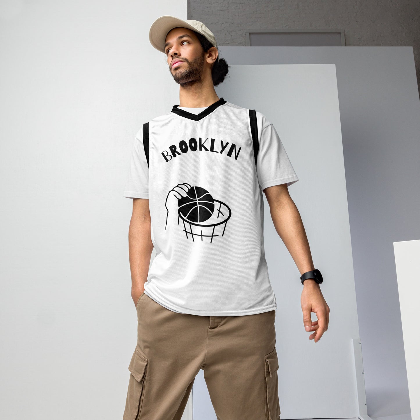 SUPA Recycled unisex basketball jersey
