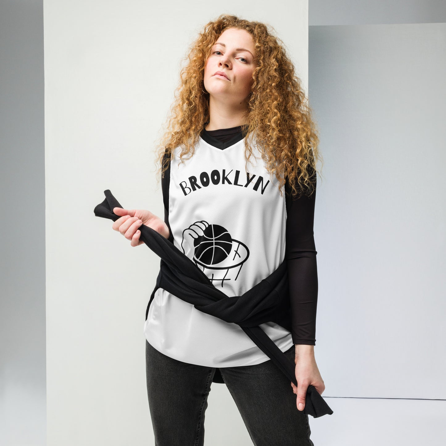 SUPA Recycled unisex basketball jersey