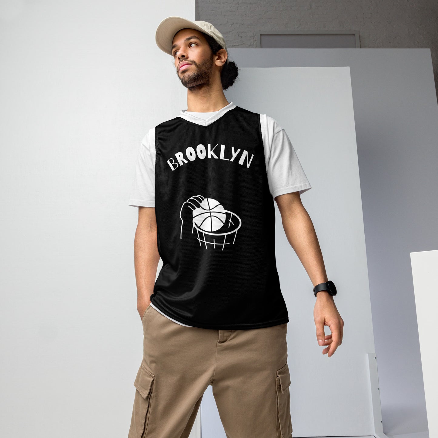 SUPA Recycled unisex basketball jersey