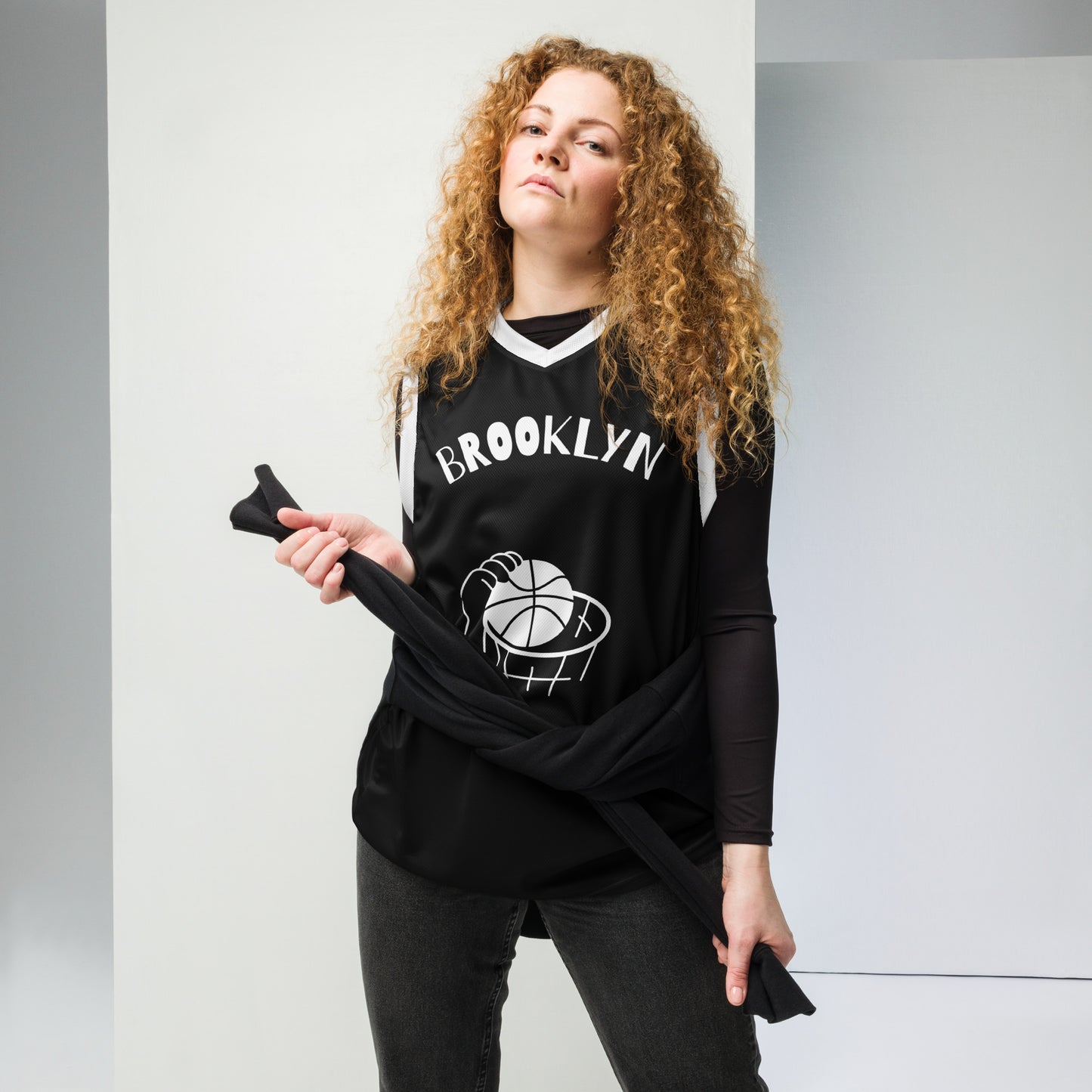 SUPA Recycled unisex basketball jersey