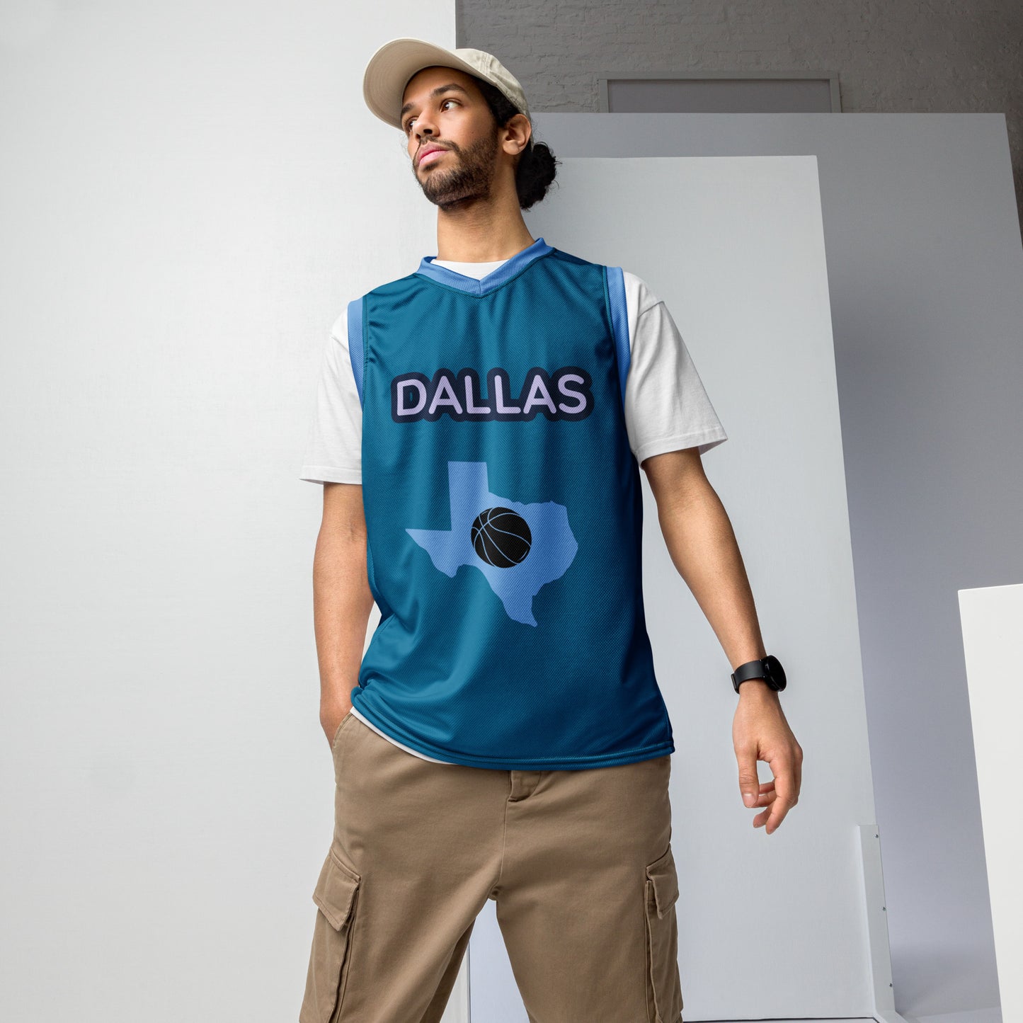 SUPA Recycled unisex basketball jersey
