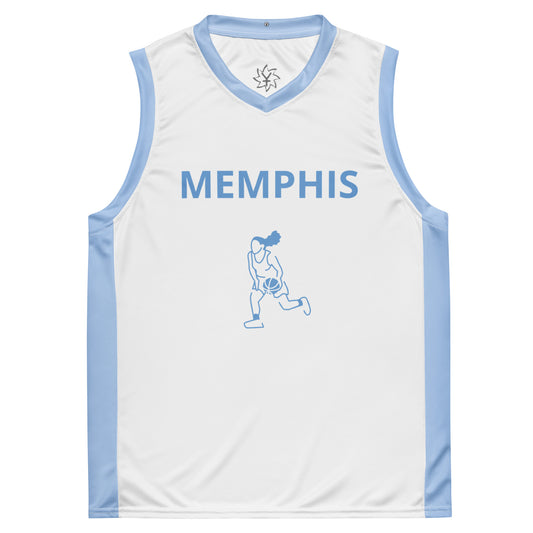 SUPA Recycled unisex basketball jersey