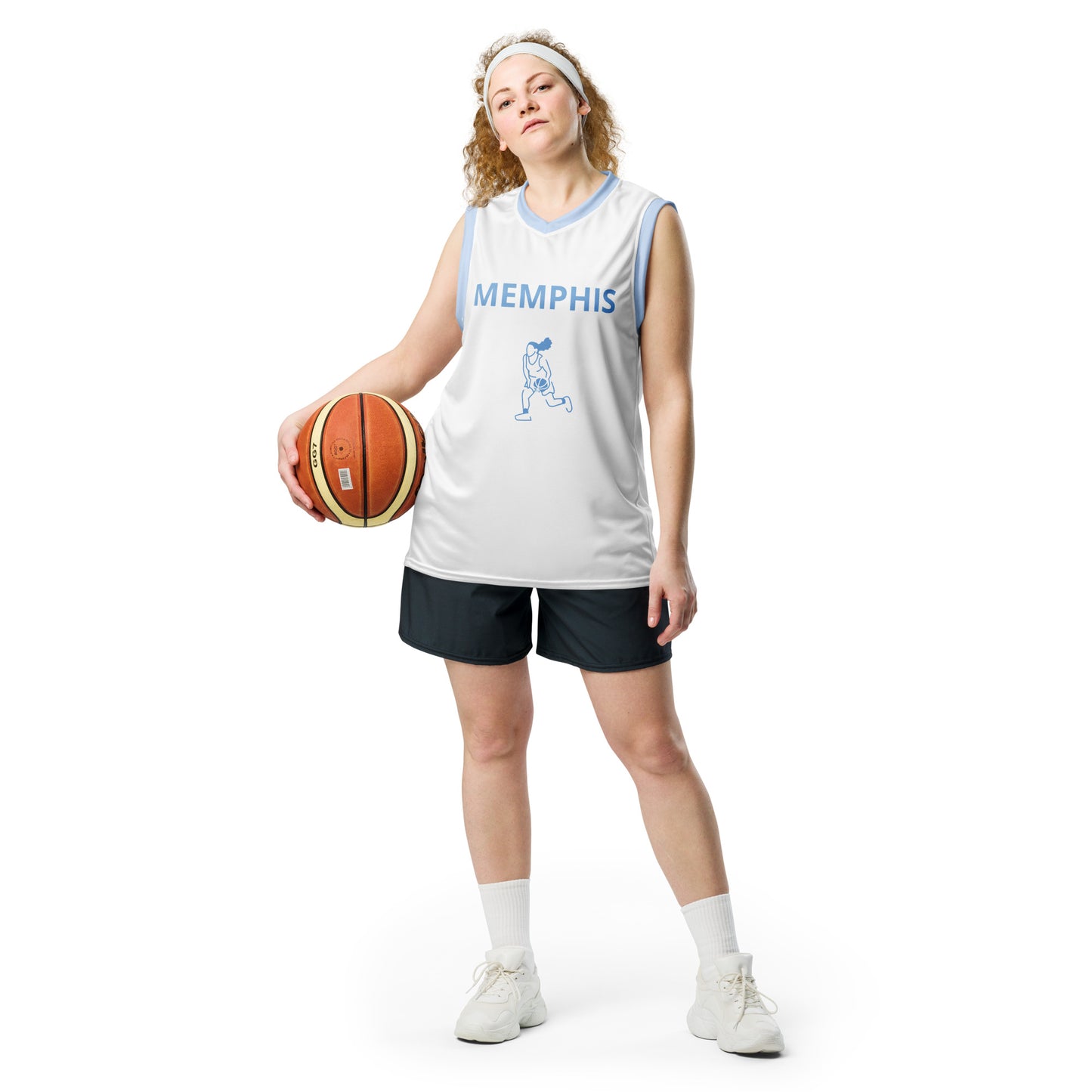 SUPA Recycled unisex basketball jersey