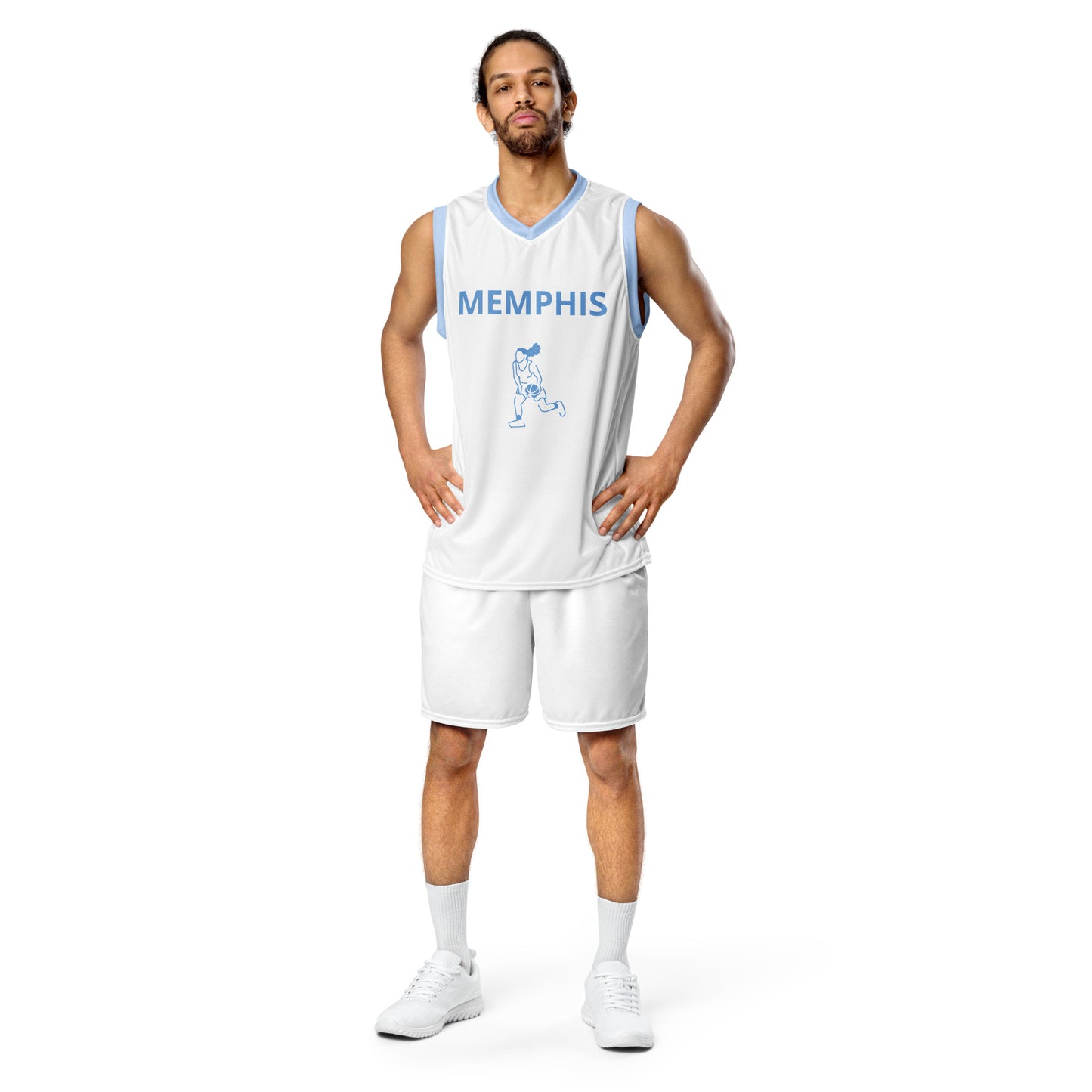 SUPA Recycled unisex basketball jersey