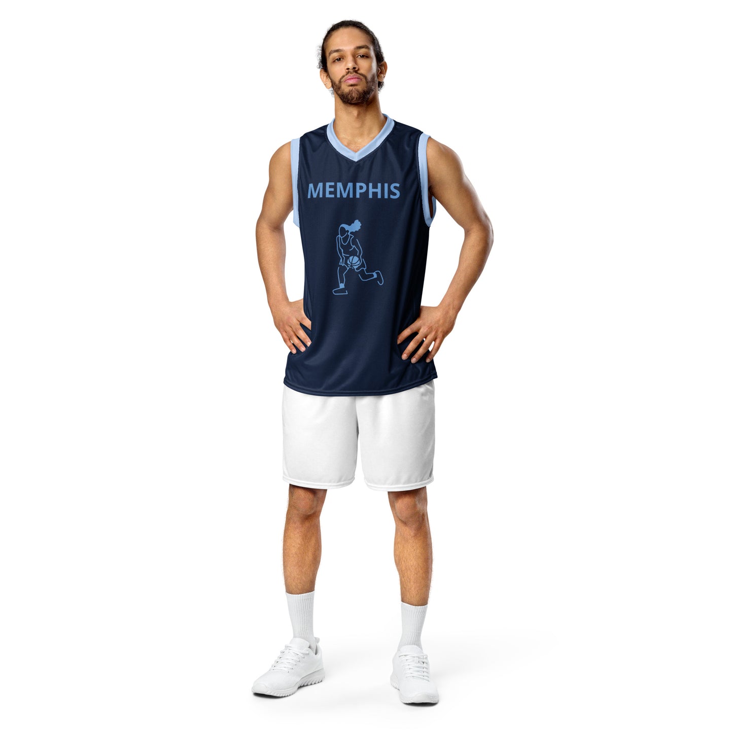 SUPA Recycled unisex basketball jersey
