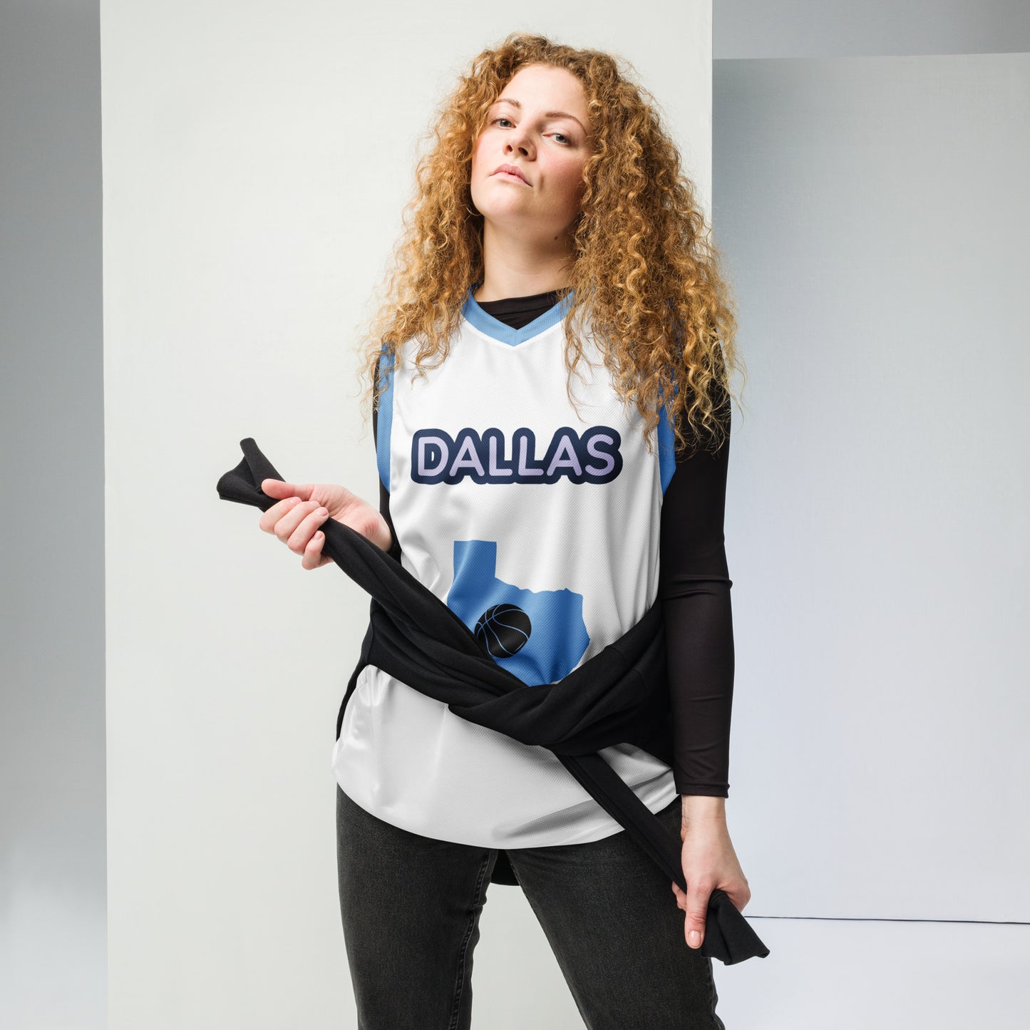SUPA Recycled unisex basketball jersey