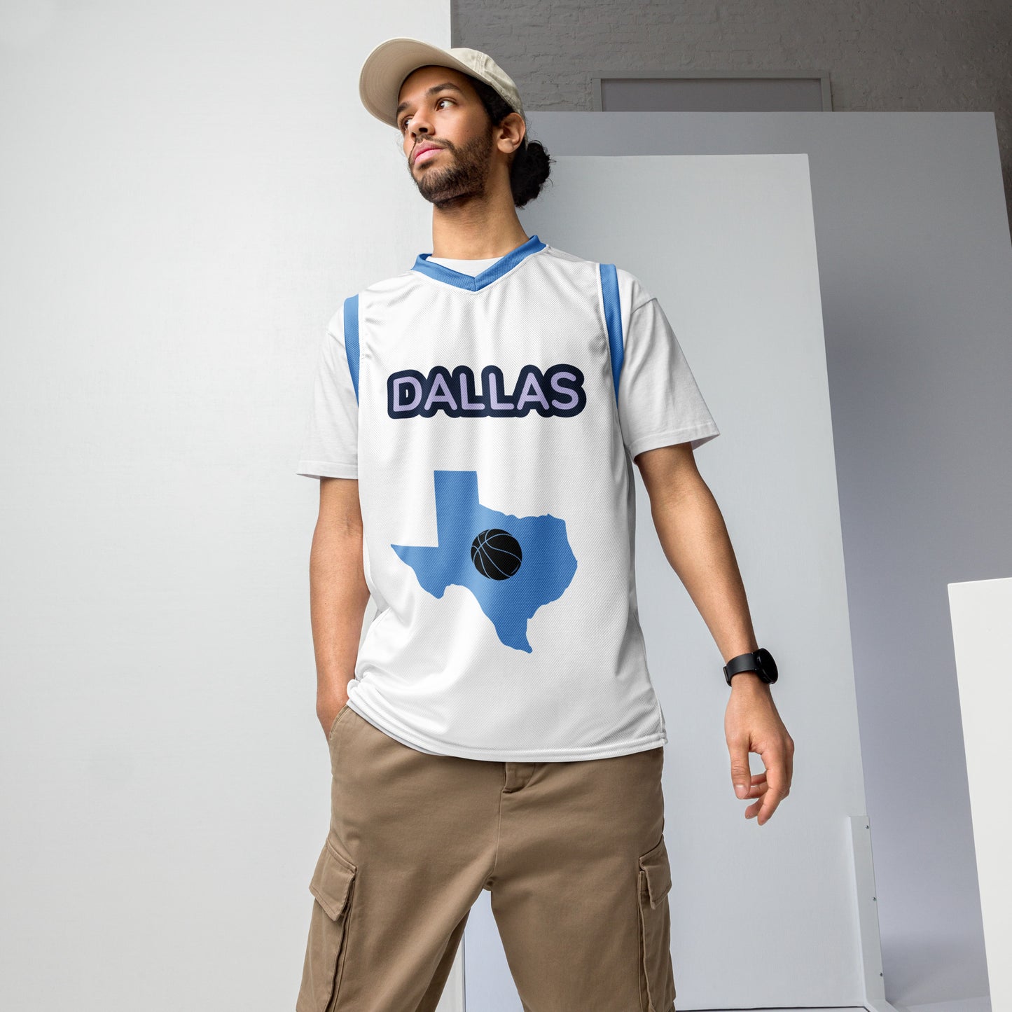 SUPA Recycled unisex basketball jersey