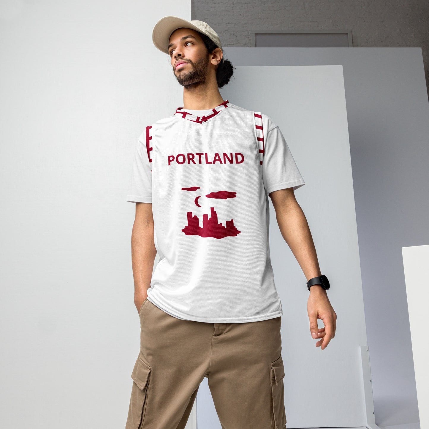 SUPA Recycled unisex basketball jersey