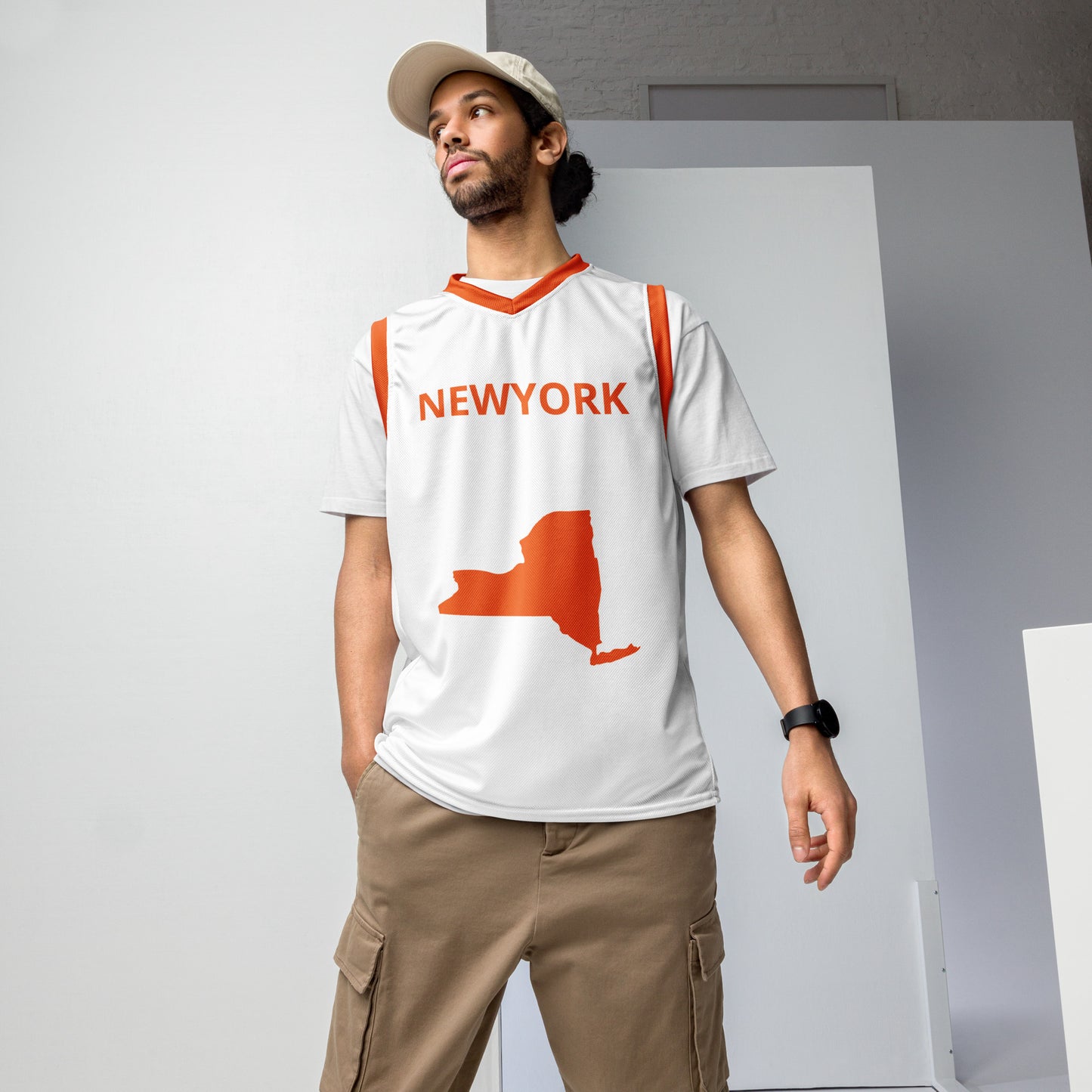 SUPA Recycled unisex basketball jersey