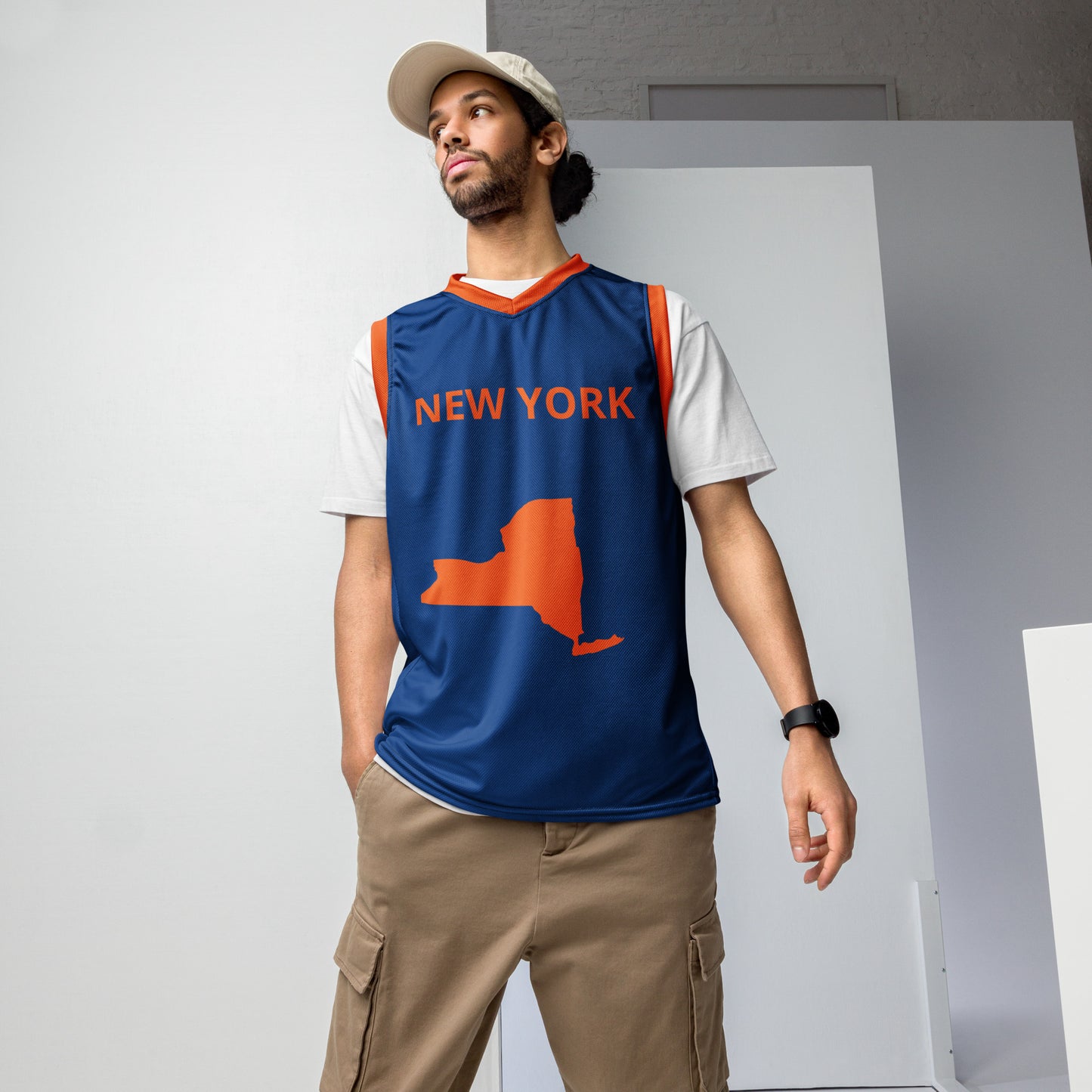 SUPA Recycled unisex basketball jersey