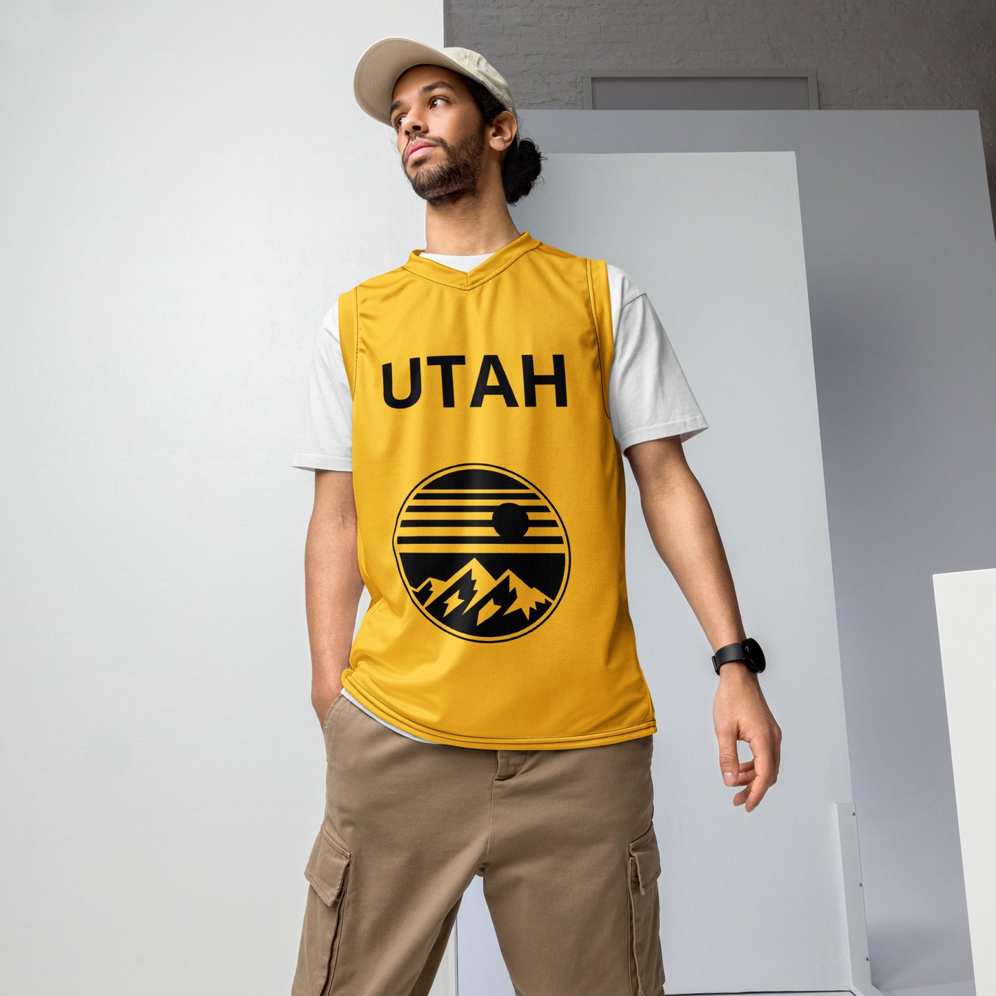 SUPA Recycled unisex basketball jersey