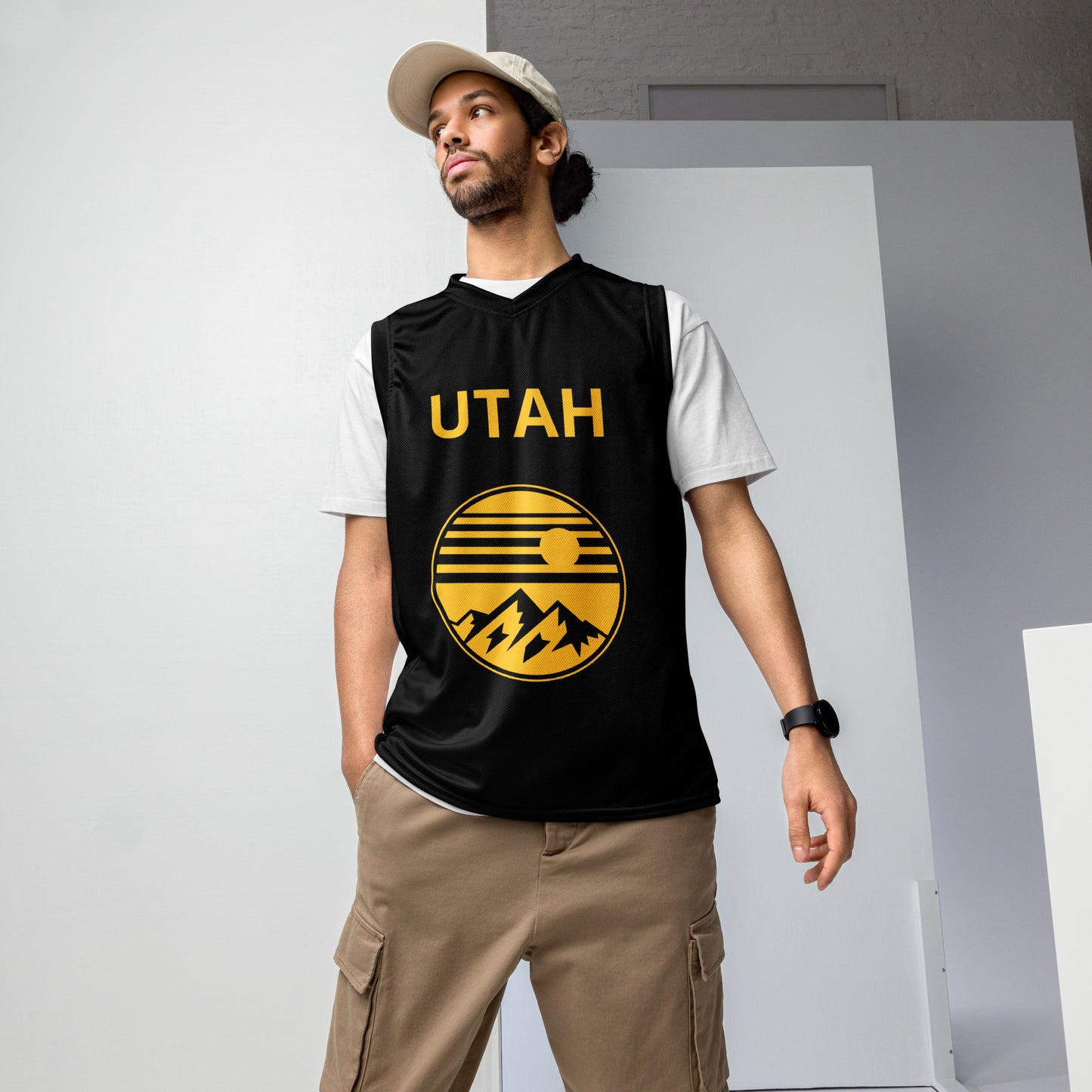 SUPA Recycled unisex basketball jersey