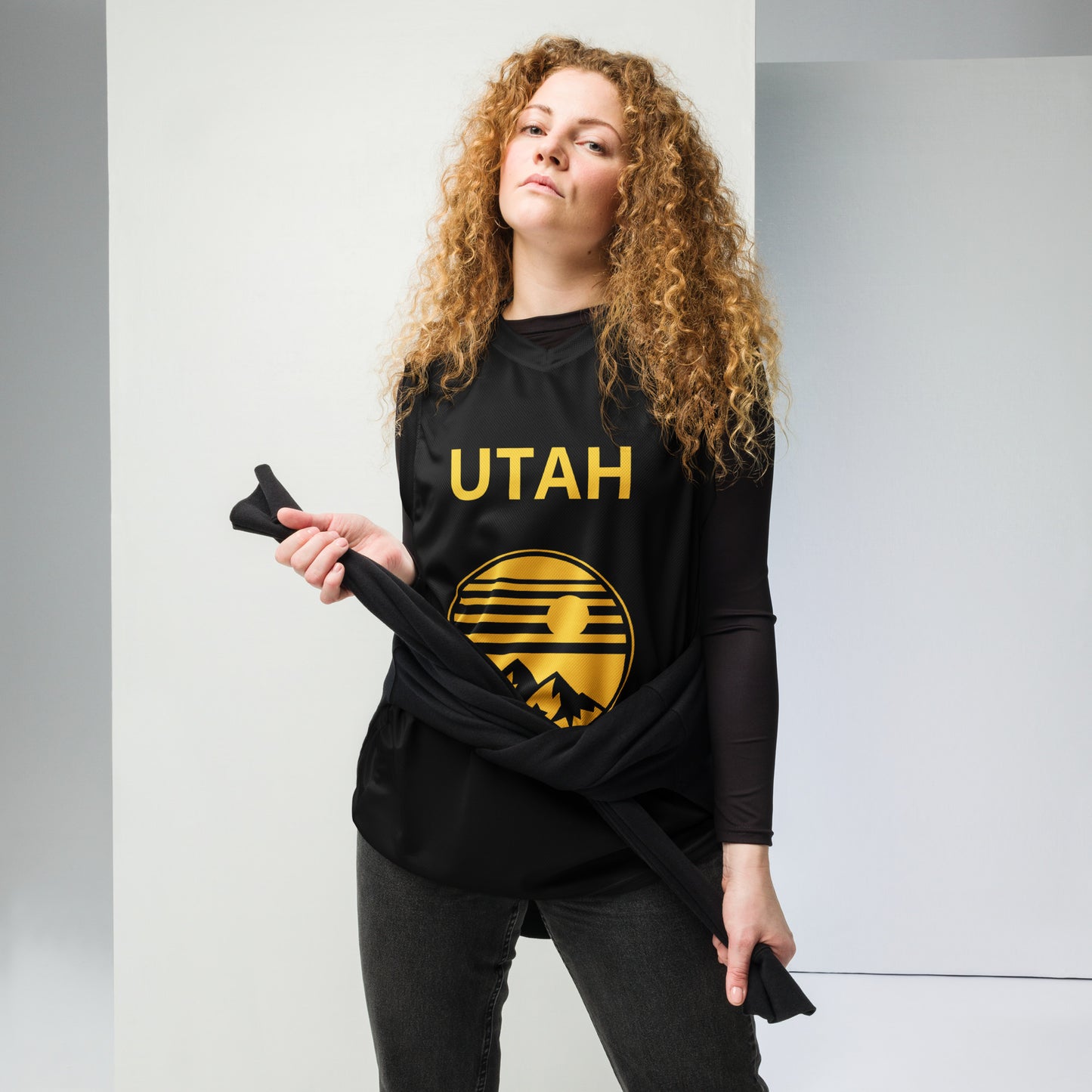 SUPA Recycled unisex basketball jersey