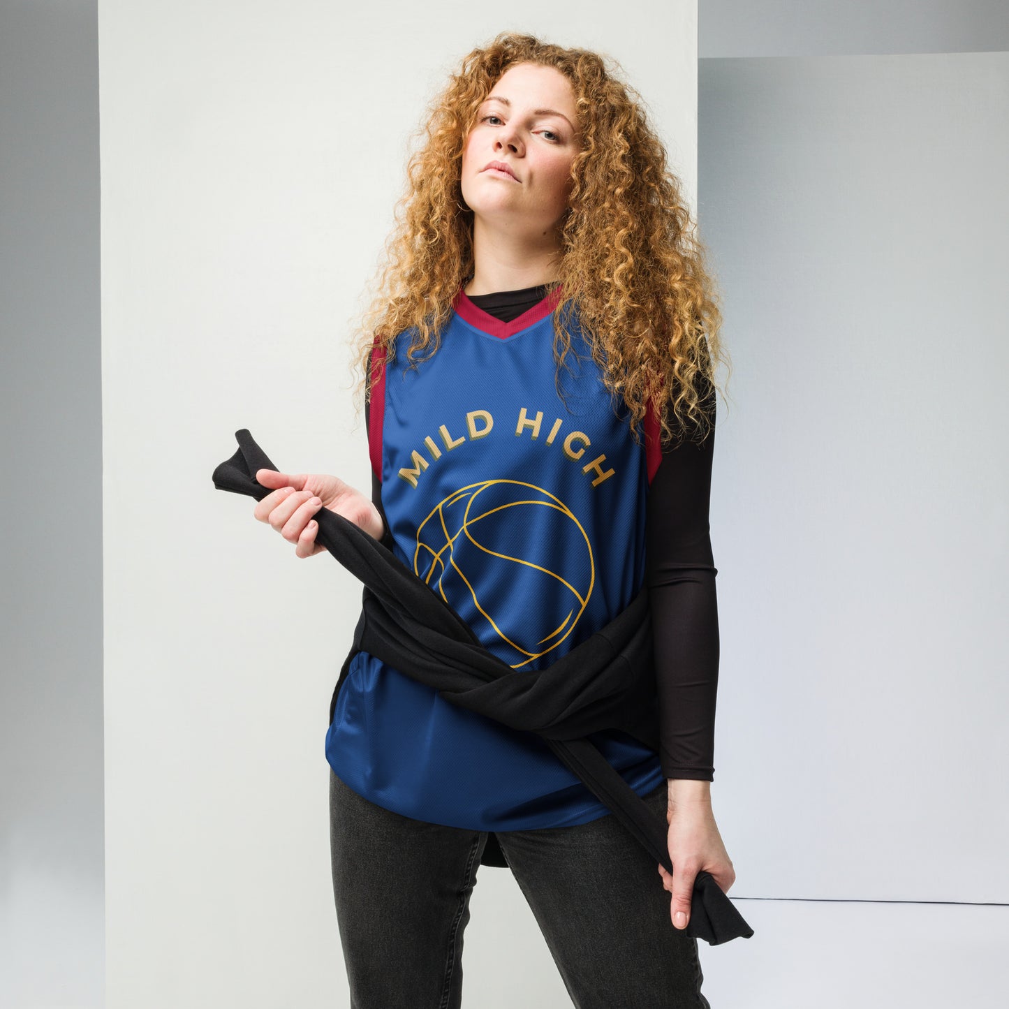 SUPA Recycled unisex basketball jersey