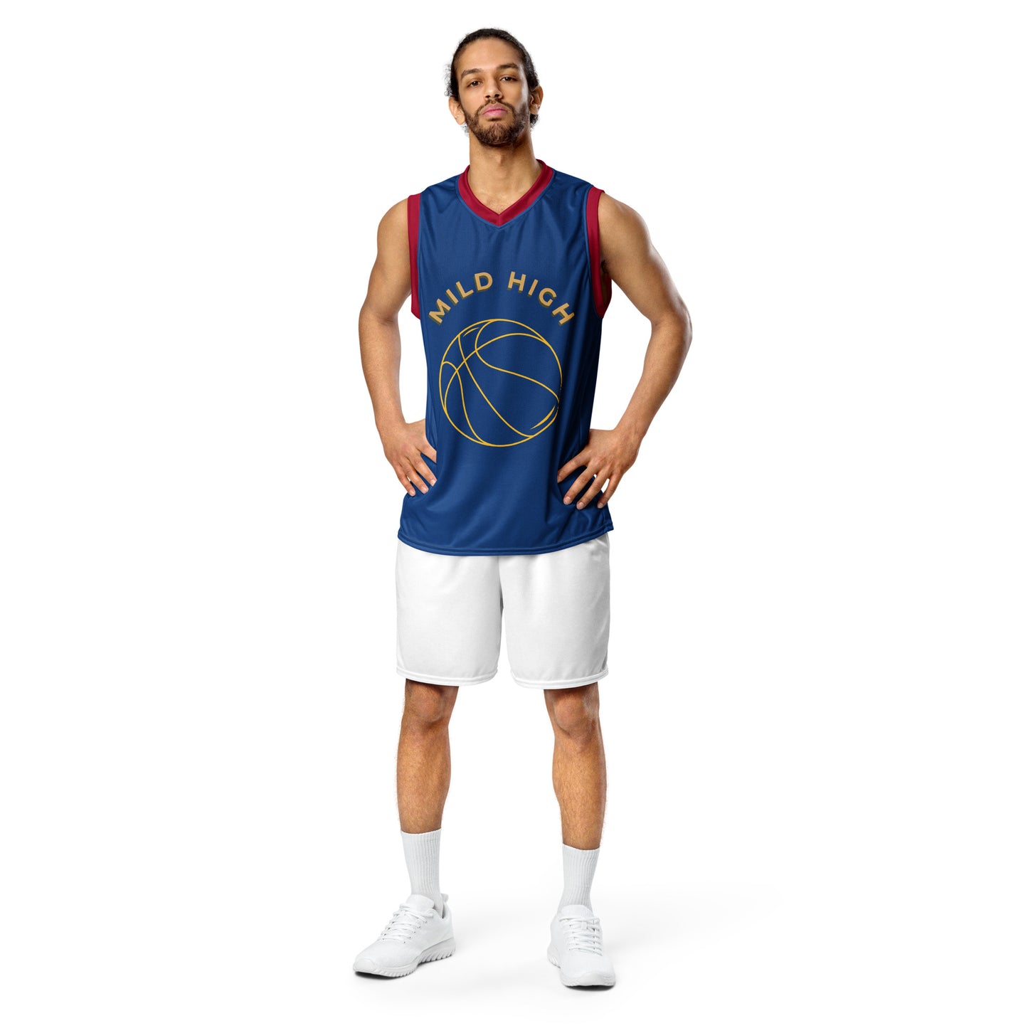 SUPA Recycled unisex basketball jersey