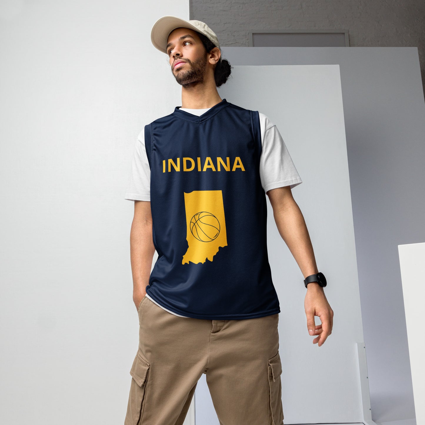 SUPA Recycled unisex basketball jersey