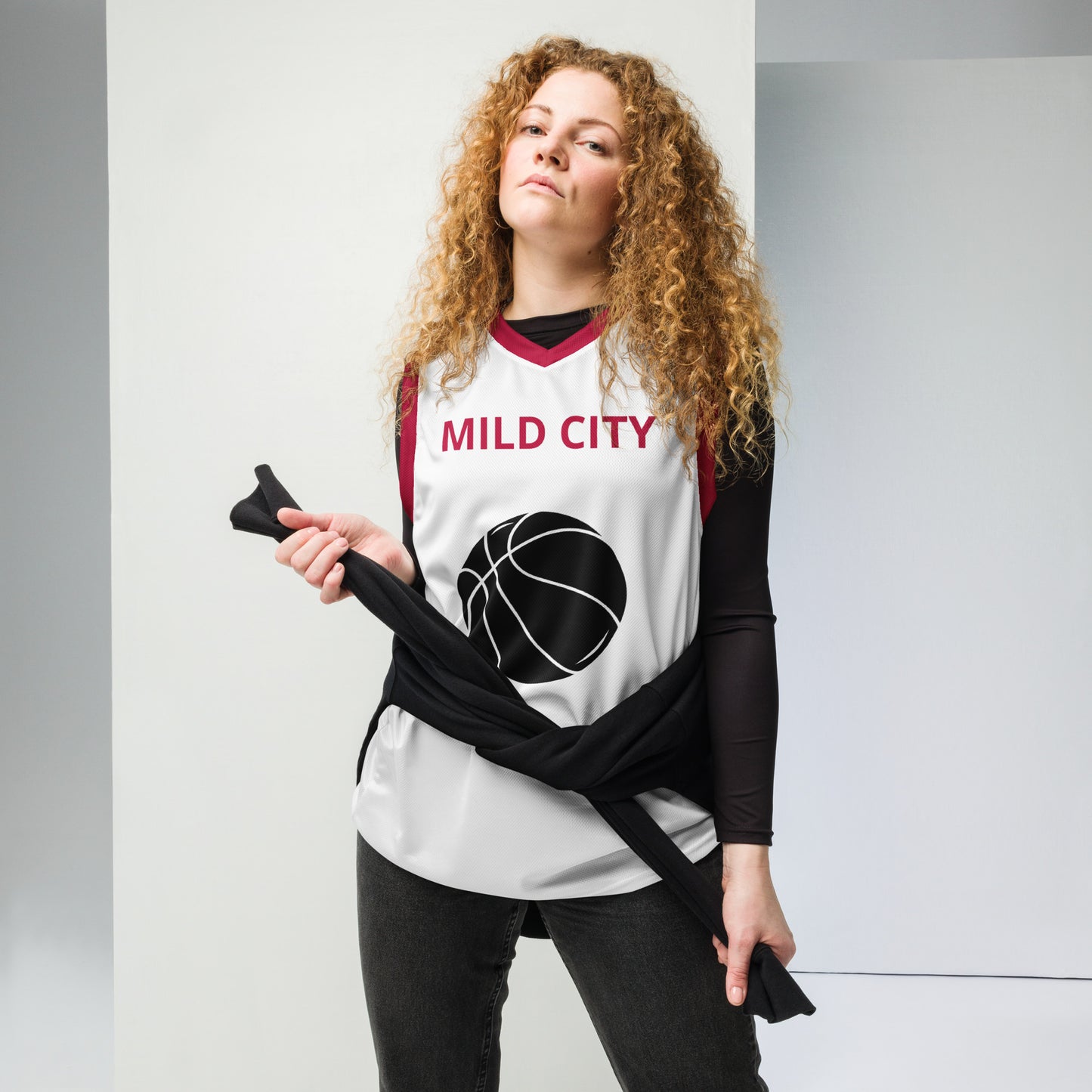 SUPA Recycled unisex basketball jersey