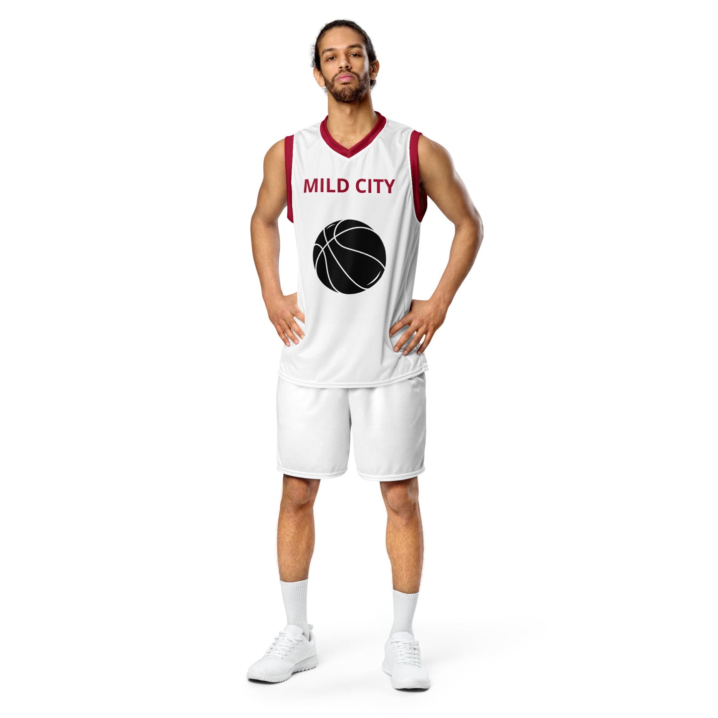 SUPA Recycled unisex basketball jersey