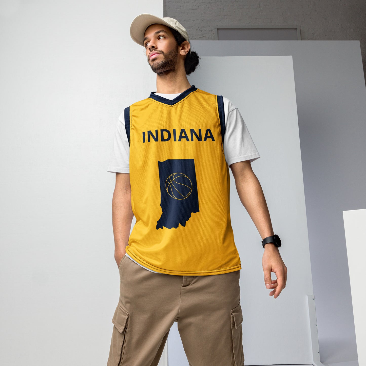 SUPA Recycled unisex basketball jersey