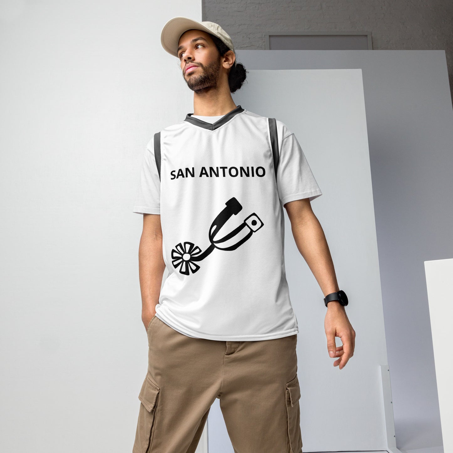 SUPA Recycled unisex basketball jersey