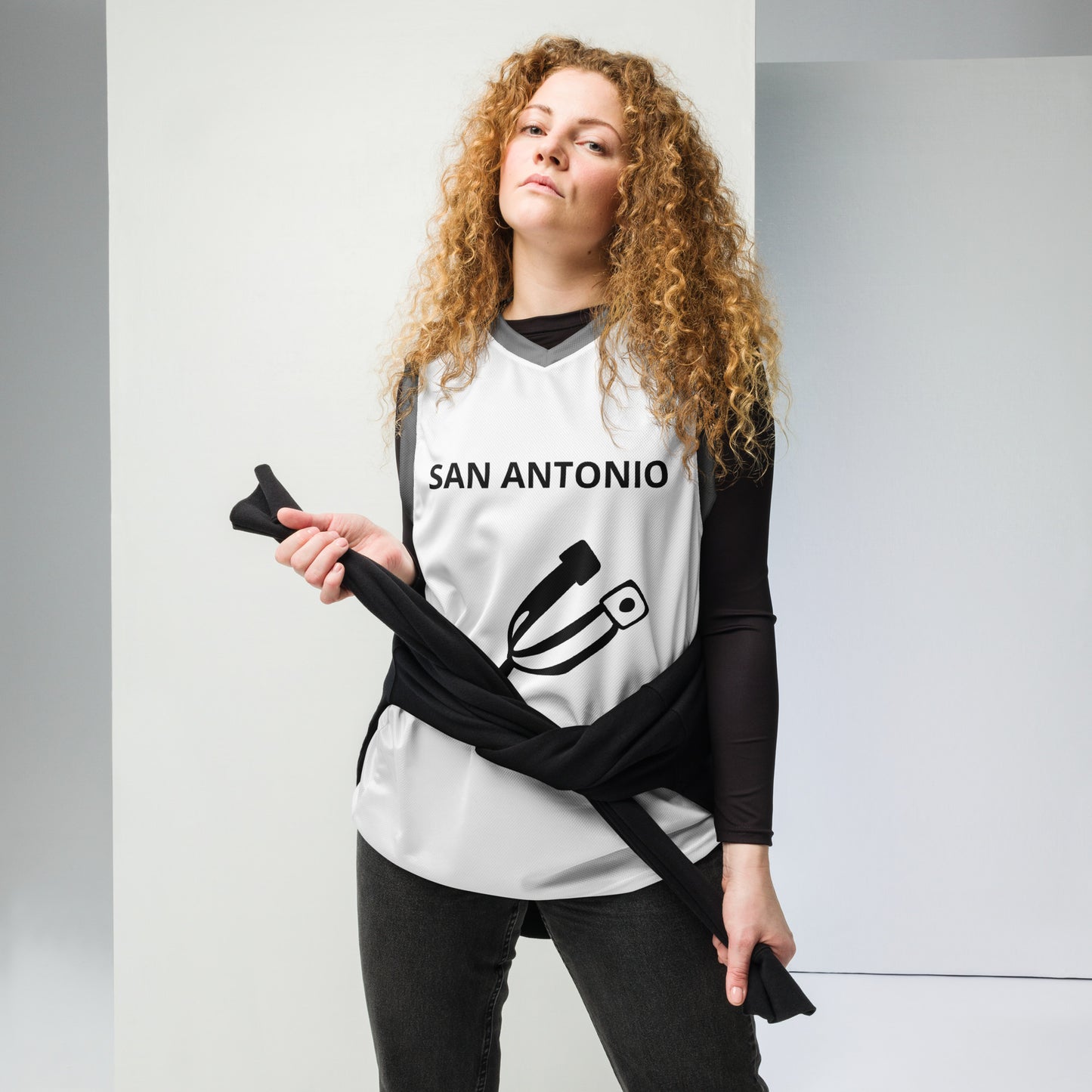 SUPA Recycled unisex basketball jersey