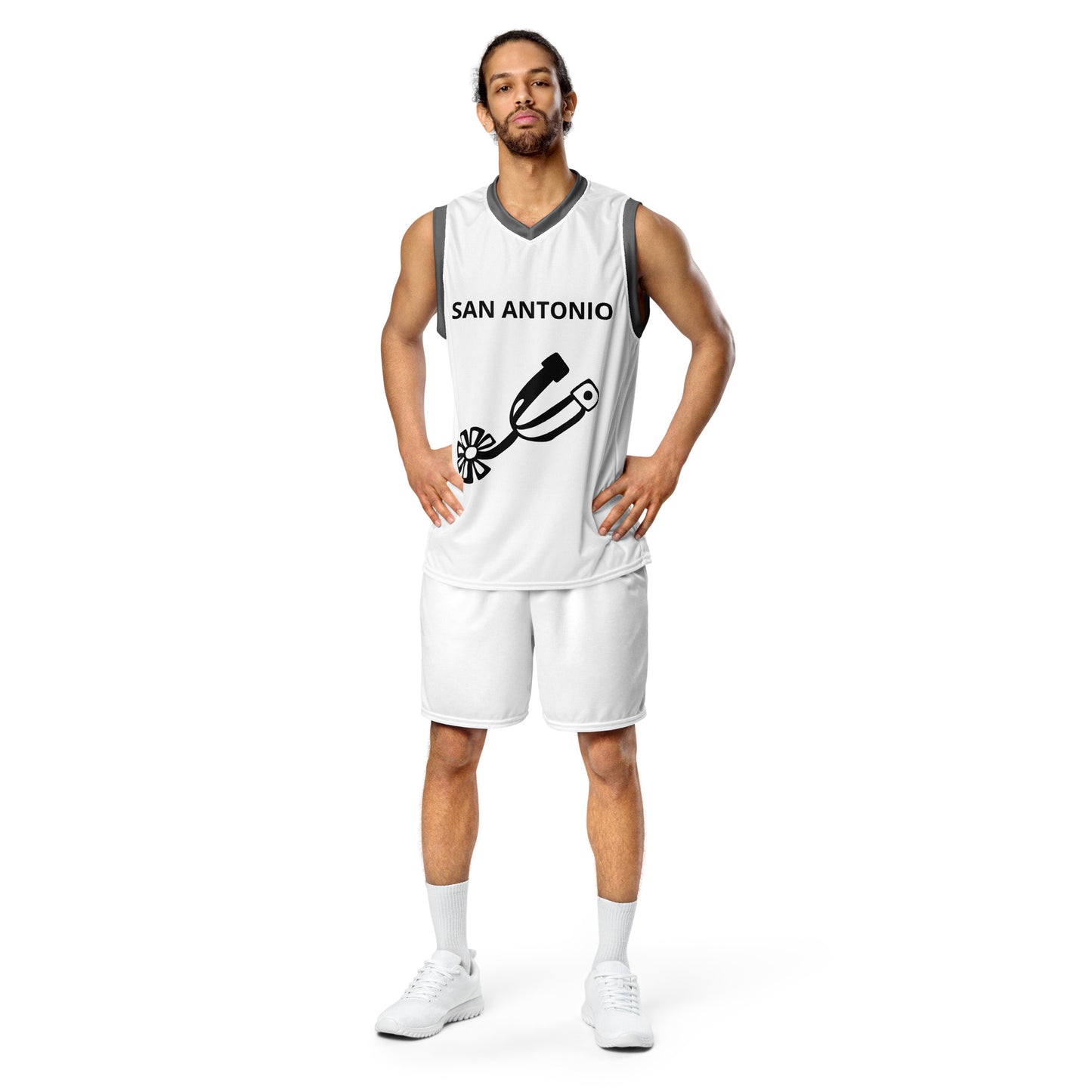 SUPA Recycled unisex basketball jersey