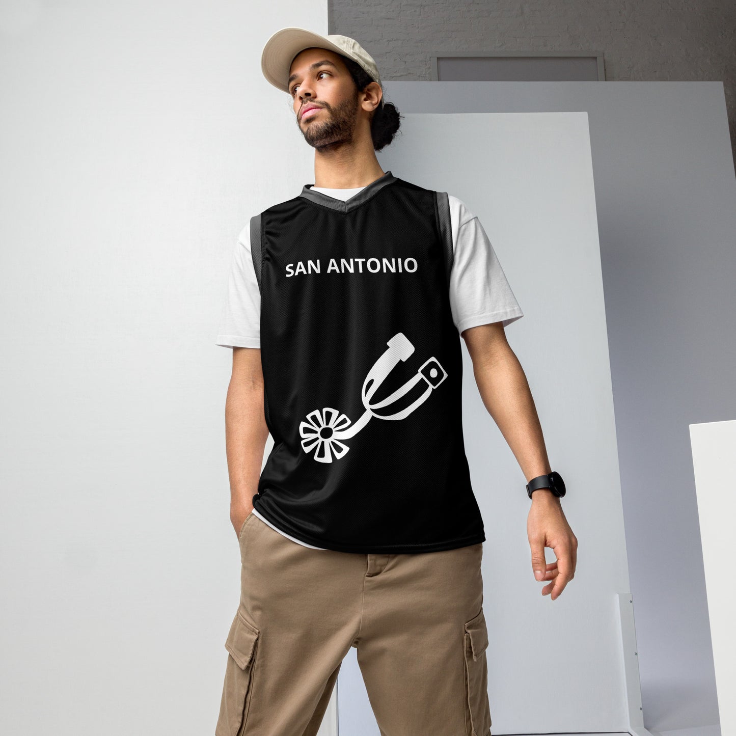 SUPA Recycled unisex basketball jersey