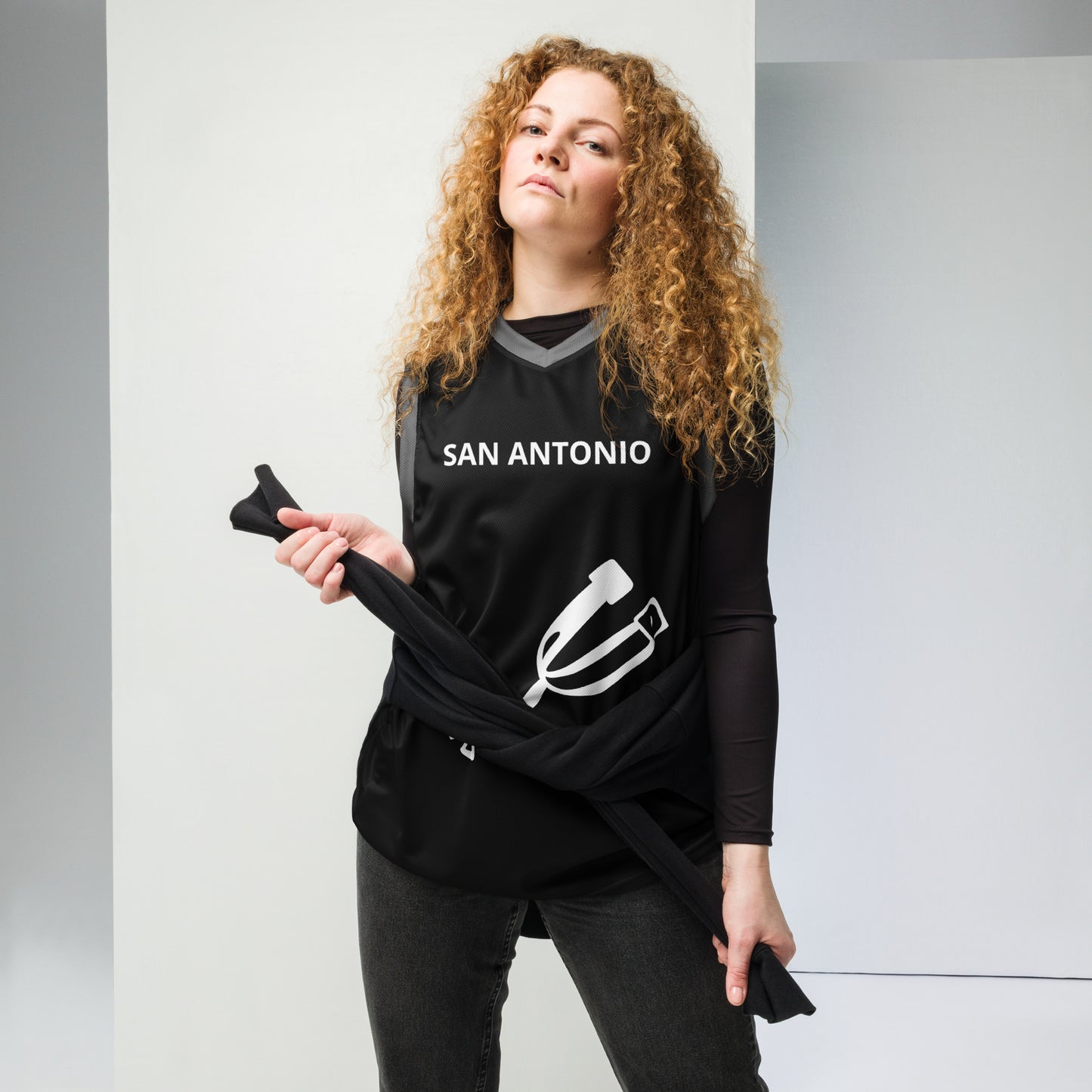 SUPA Recycled unisex basketball jersey