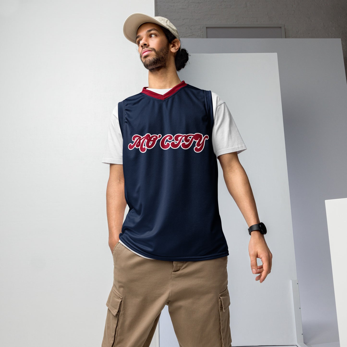 SUPA Recycled unisex basketball jersey