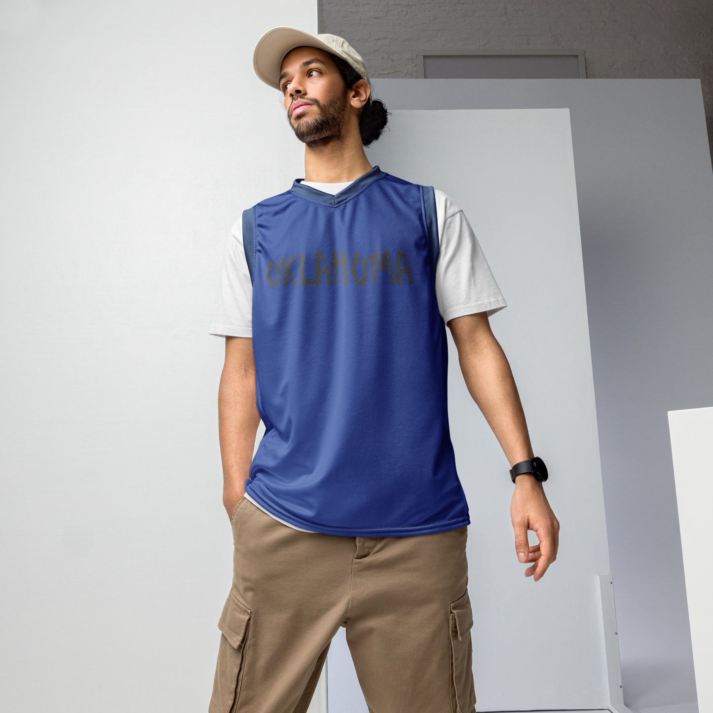 SUPA Recycled unisex basketball jersey